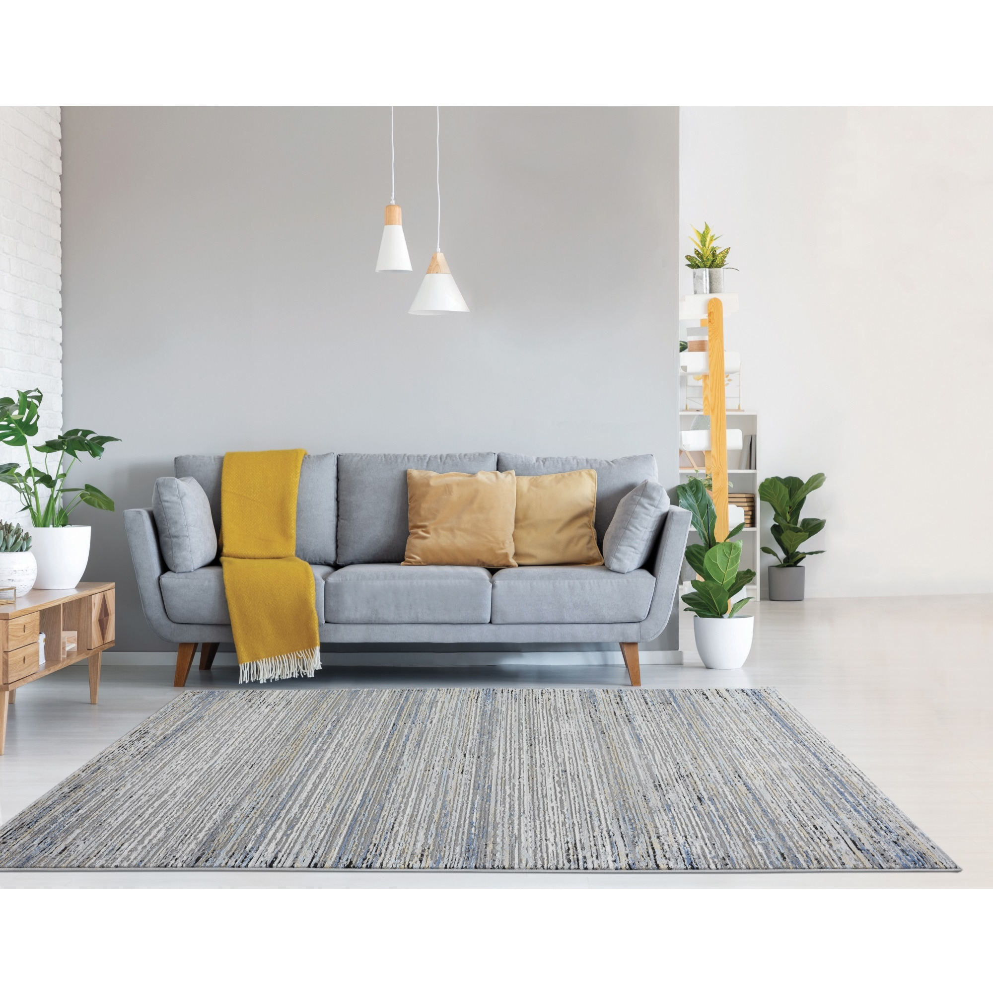 United Weavers Austin Westway Blue Area Rug 7'10" x 10'6"