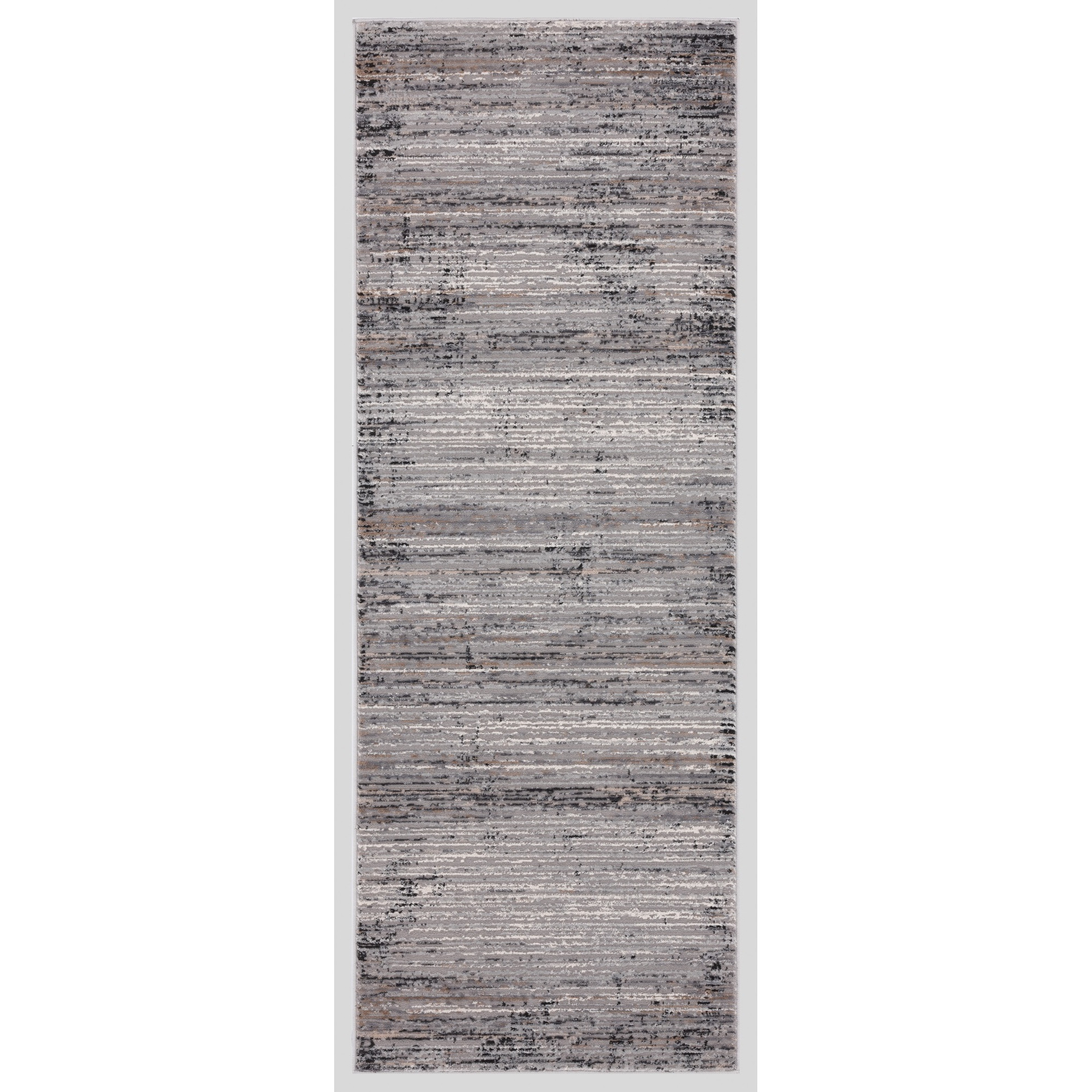 United Weavers Austin Westway Grey Runner Rug 2'7" x 7'4"