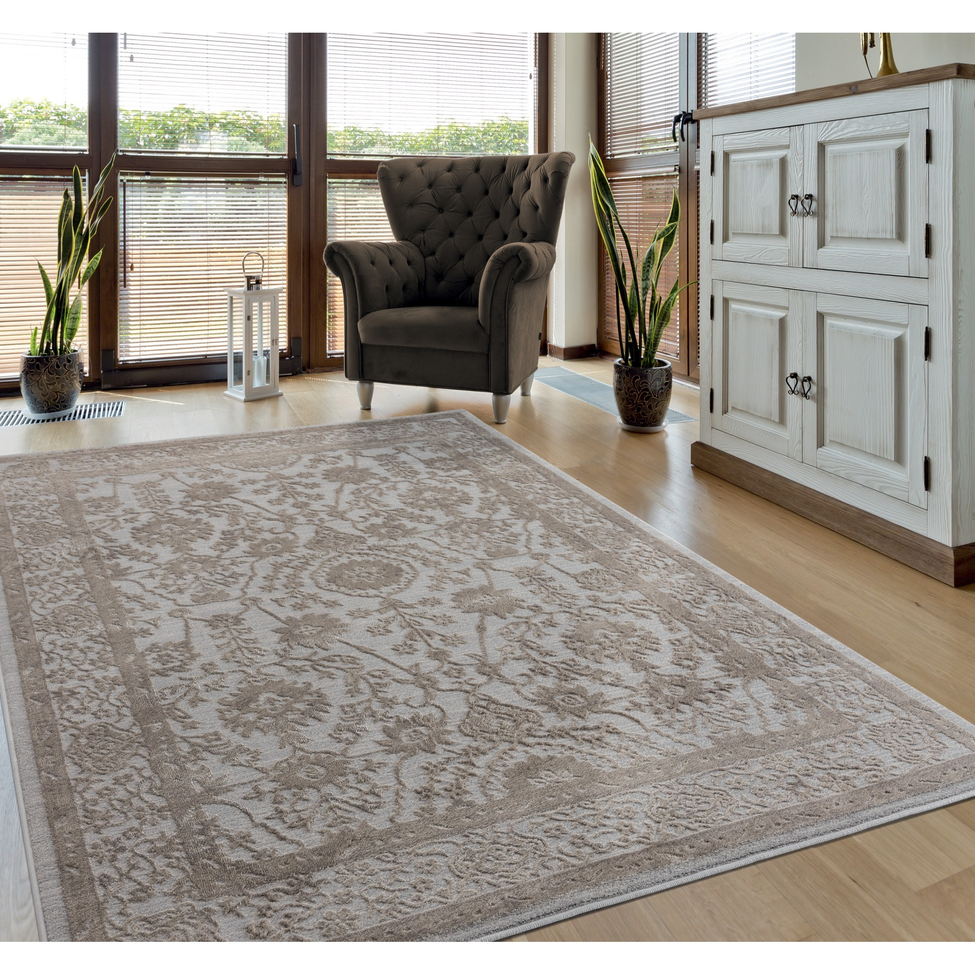 United Weavers Cascades Shasta Wheat Accent Rug 1'11" x 3'