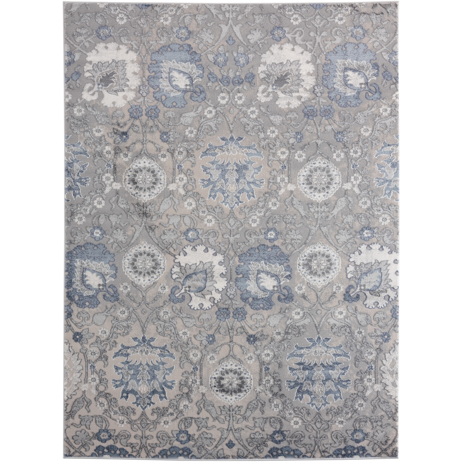 United Weavers Cascades Olallie Blue Accent Rug 1'11" x 3'
