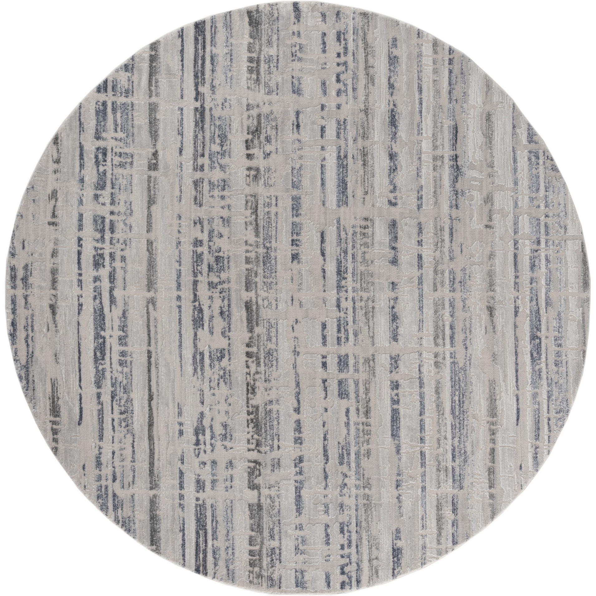 United Weavers Cascades Rainier Blue Round Rug 7'10" RD