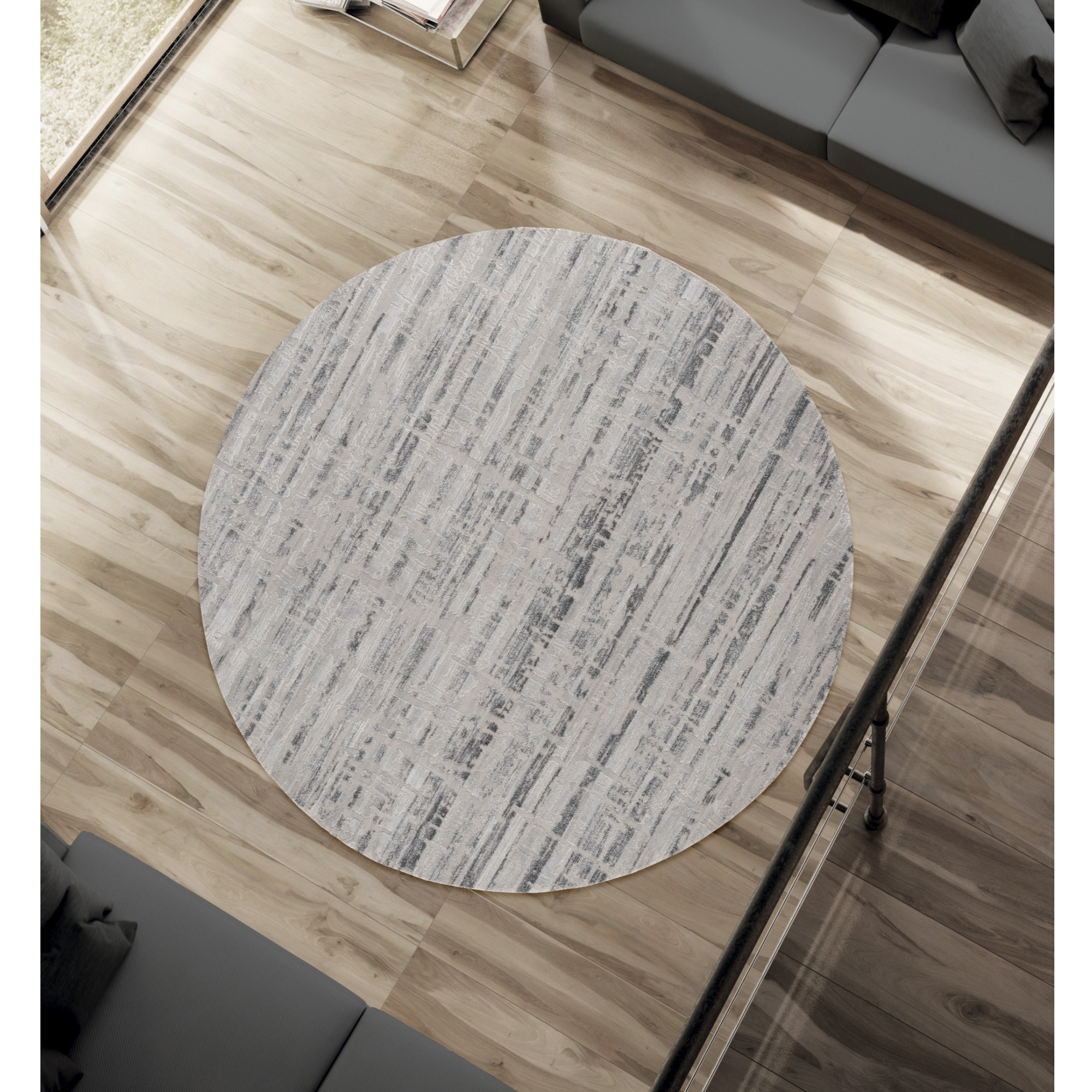 United Weavers Cascades Rainier Multi Round Rug 7'10" RD