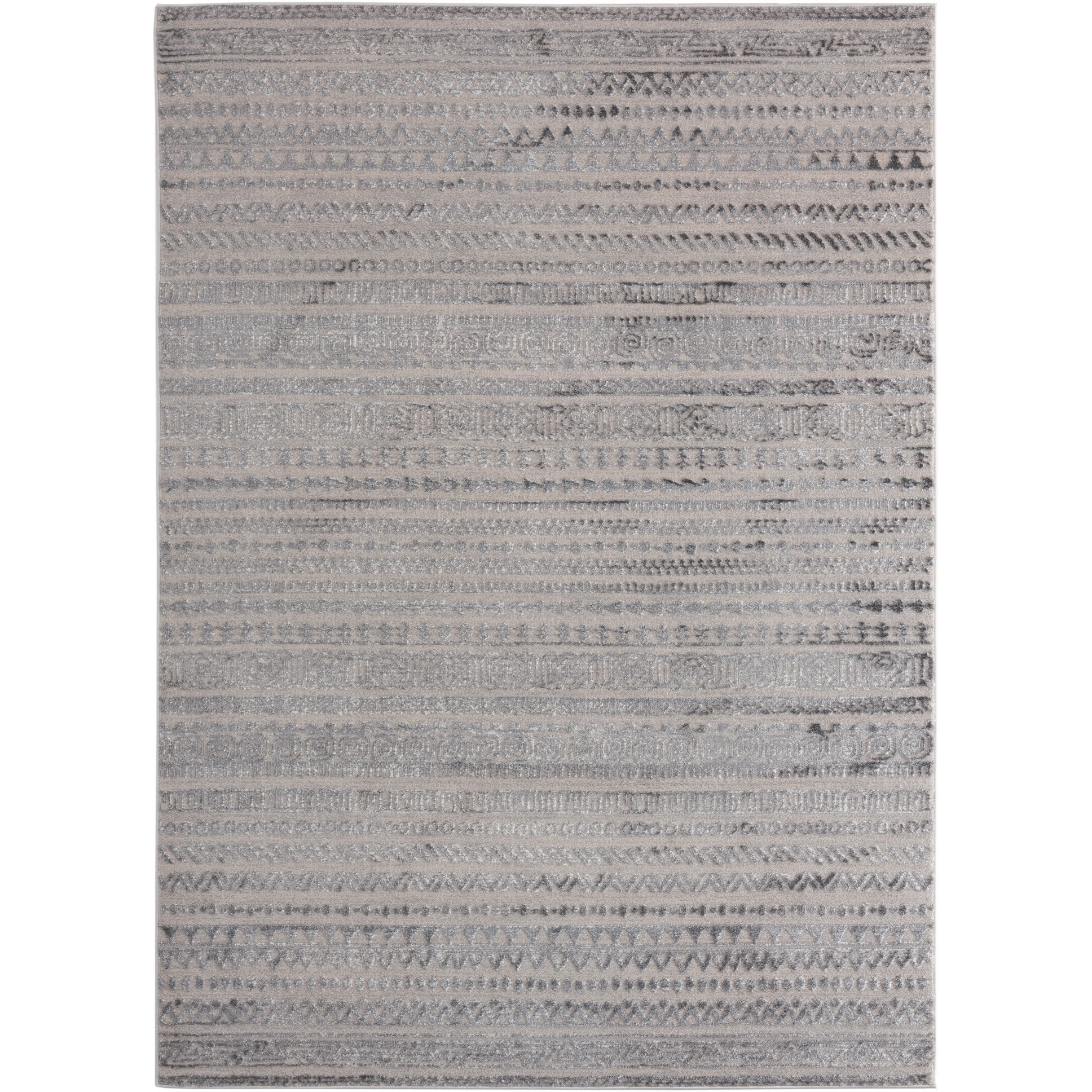 United Weavers Cascades Yamsay Grey Accent Rug 1'11" x 3'