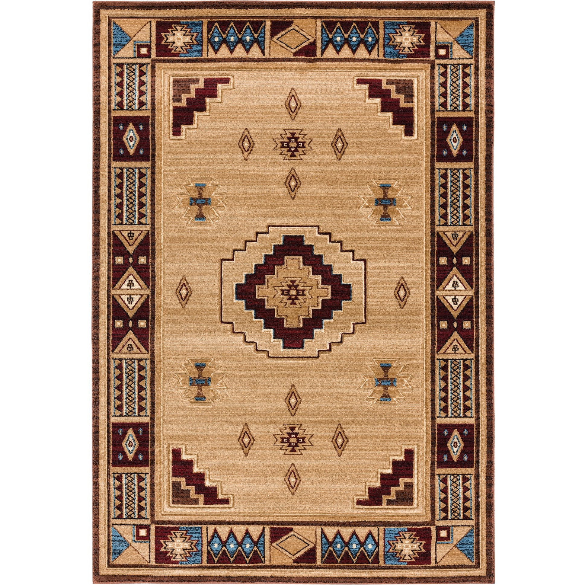 United Weavers Cottage Pelican Park Beige Accent Rug 1'10" x 2'8"