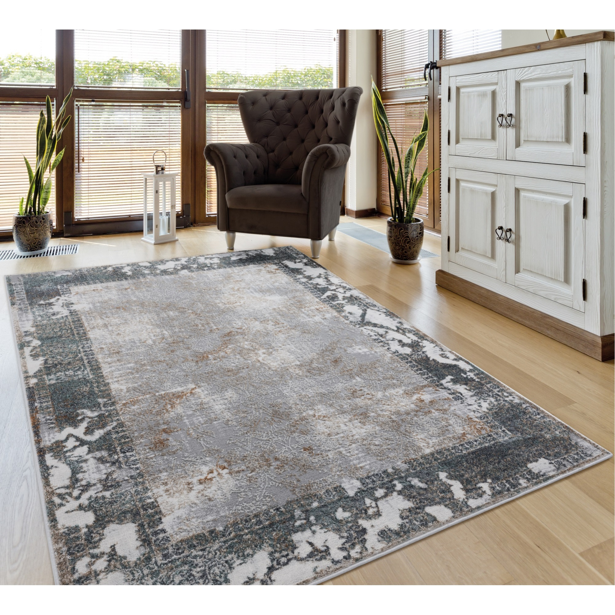 United Weavers Emojy Cashel Multi Runner Rug 2'7" x 7'4"