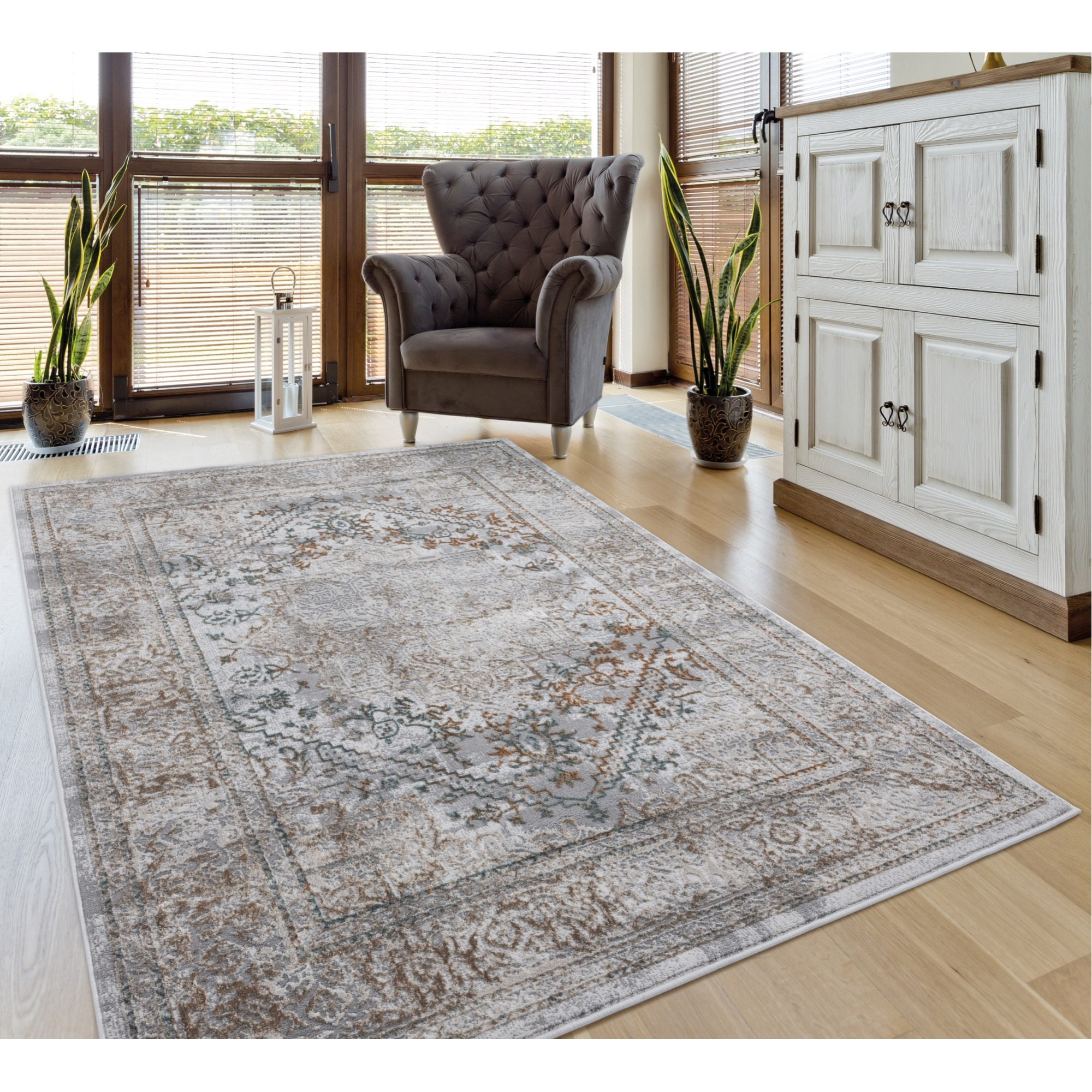 United Weavers Emojy Lola Multi Runner Rug 2'7" x 7'4"