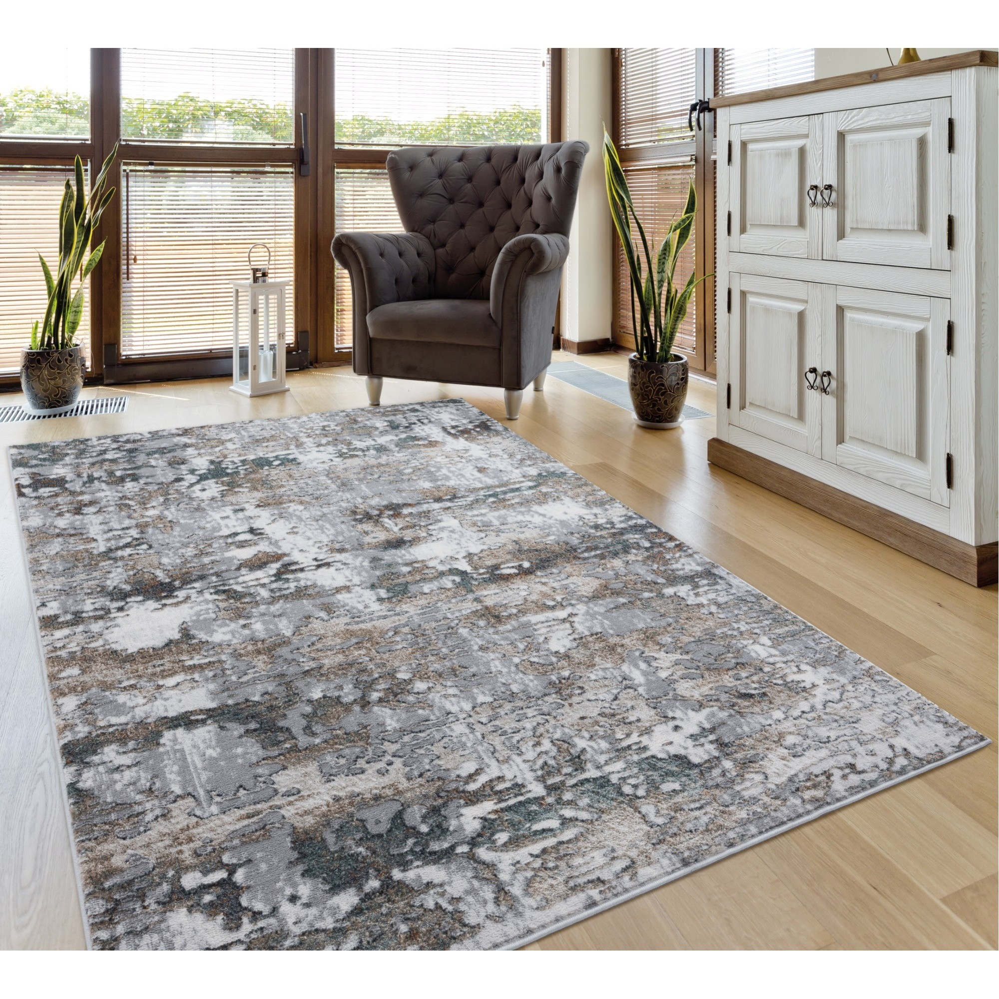 United Weavers Emojy Varina Multi Runner Rug 2'7" x 7'4"