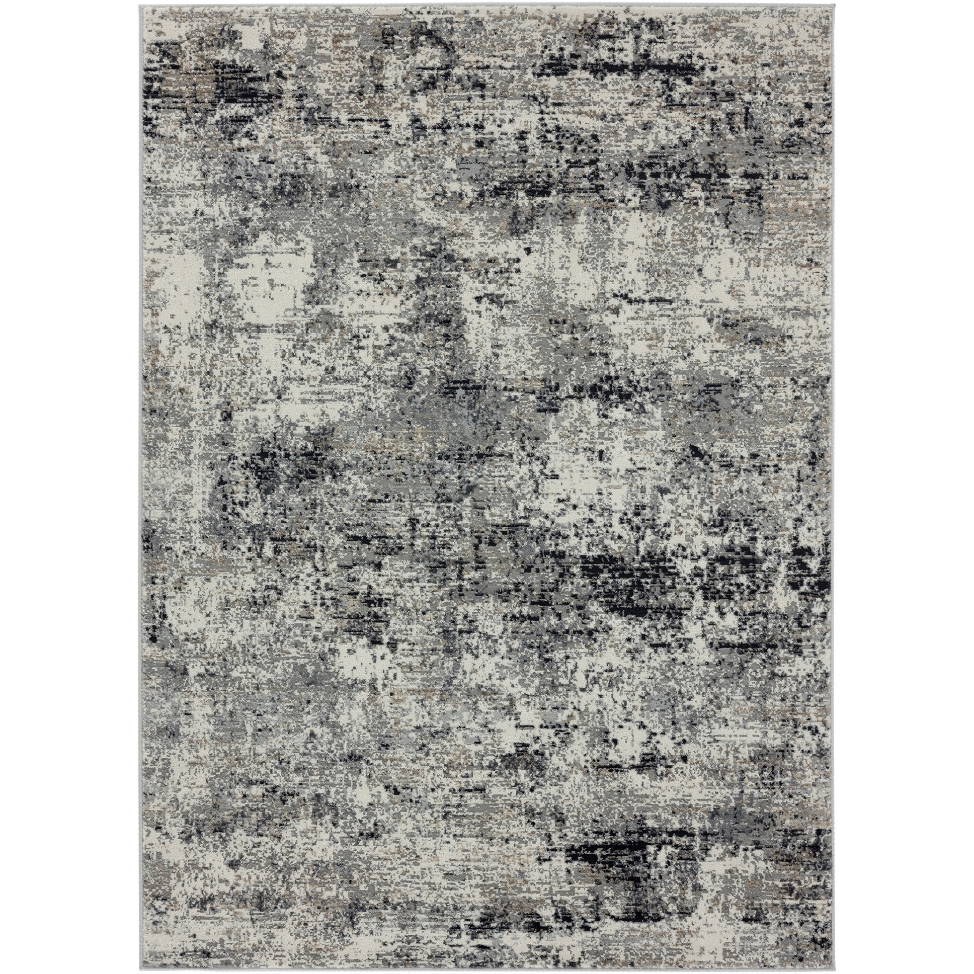 United Weavers Eternity Barcelona Charcoal Round Rug 7'10" RD