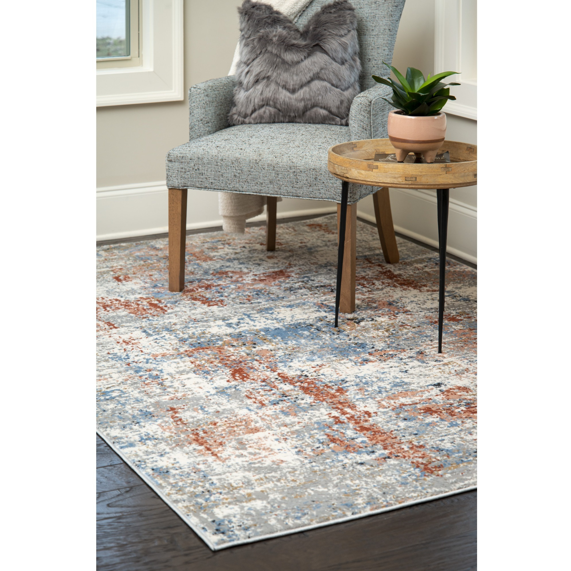 United Weavers Eternity Elixir Crimson 12x15 Rug 12'6" x 15'