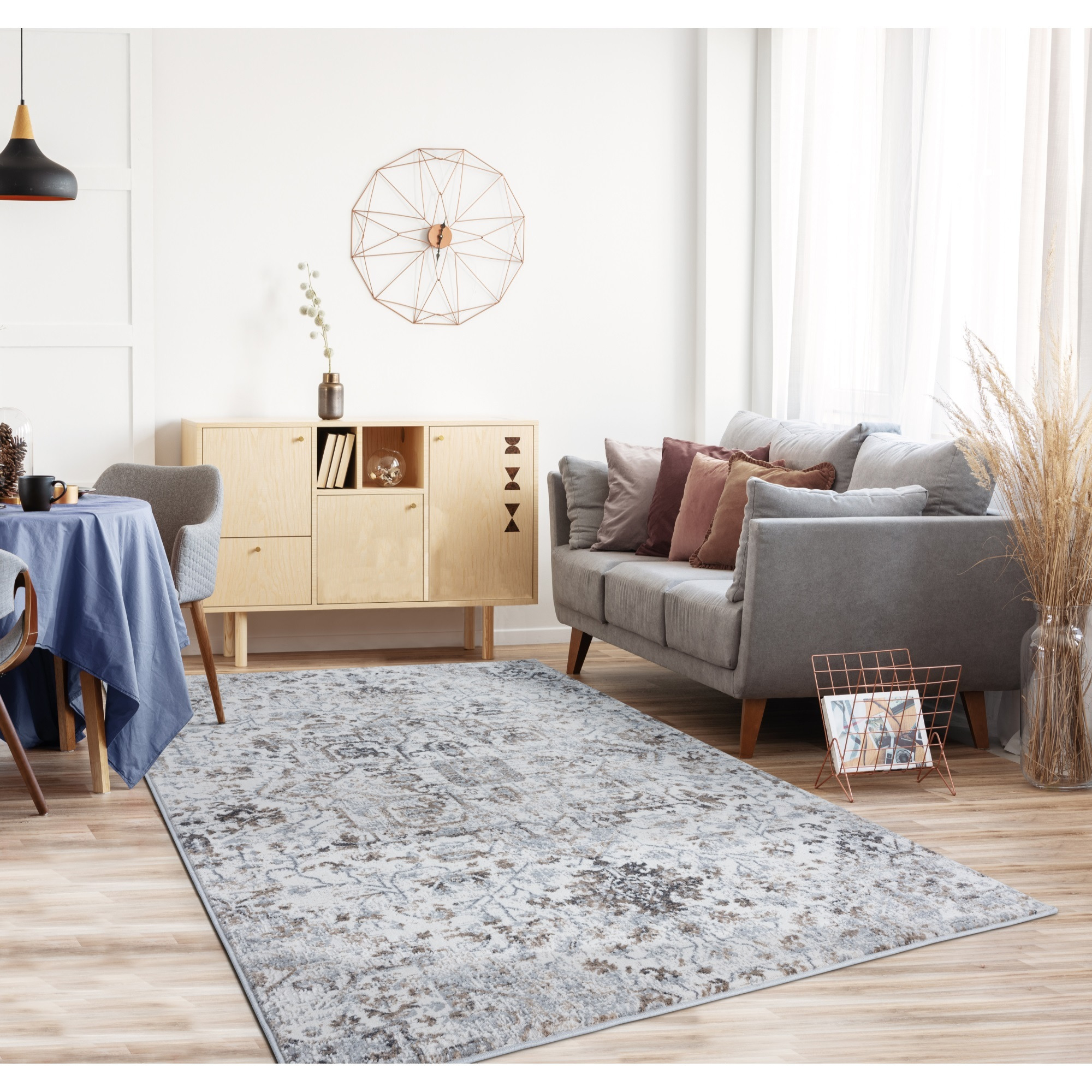 United Weavers Eternity Callisto Wheat Accent Rug 1'11" x 3'