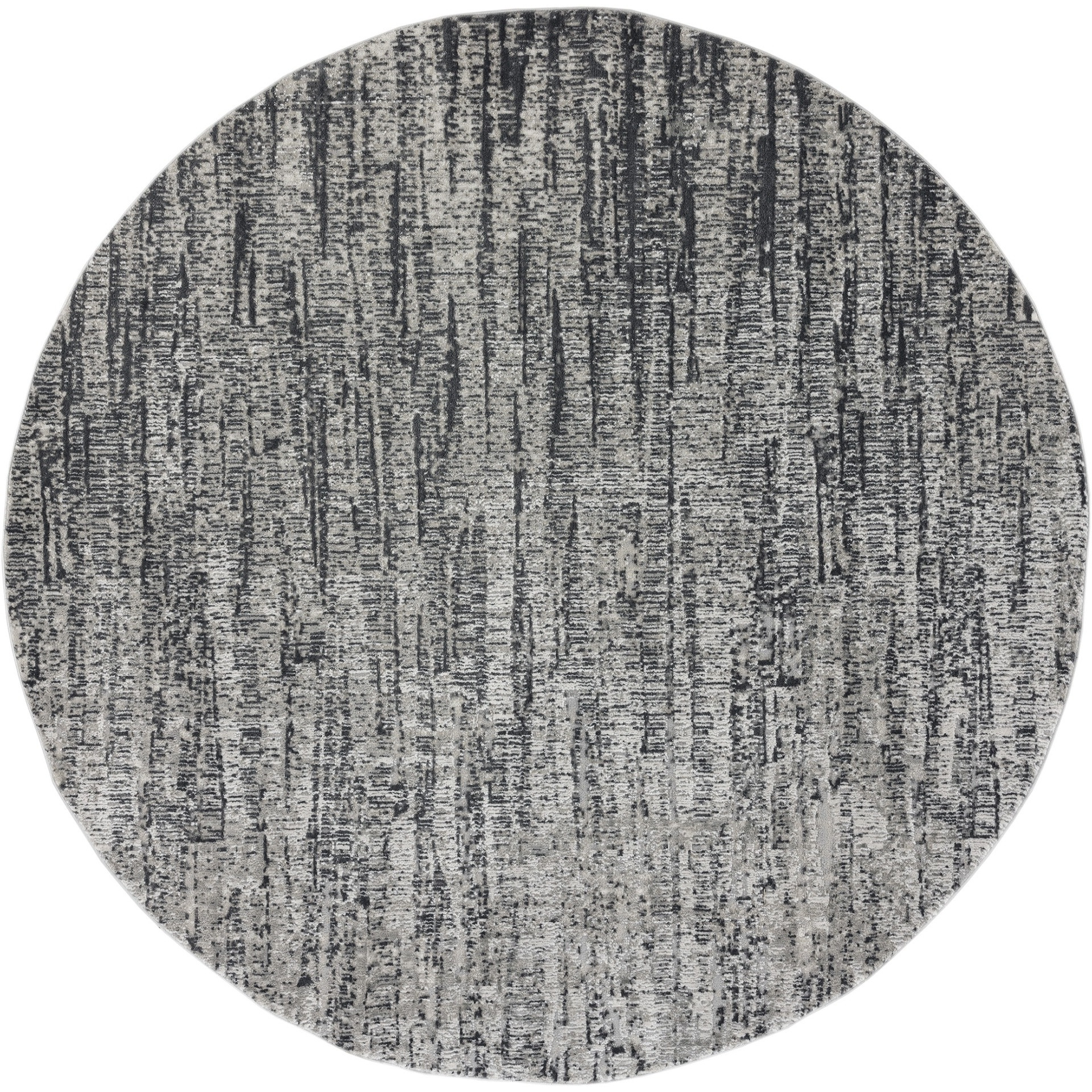 United Weavers Veronica Ives Grey Round Rug 7'10" RD