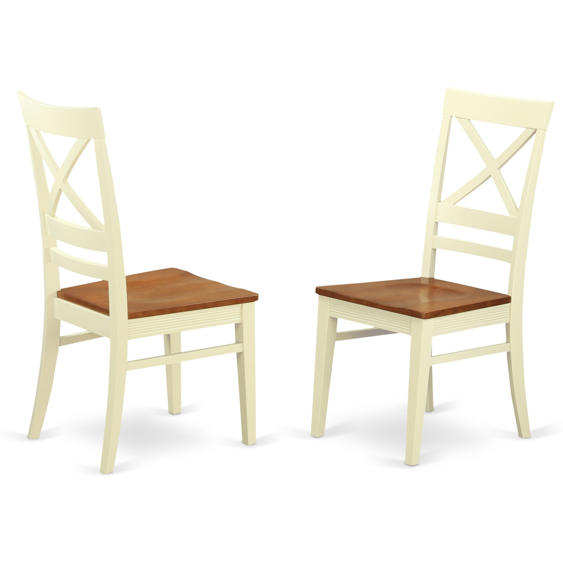 ANQU5-WHI-W 5 Pc Table set for 4-Kitchen dinette Table and 4 Kitchen Chairs