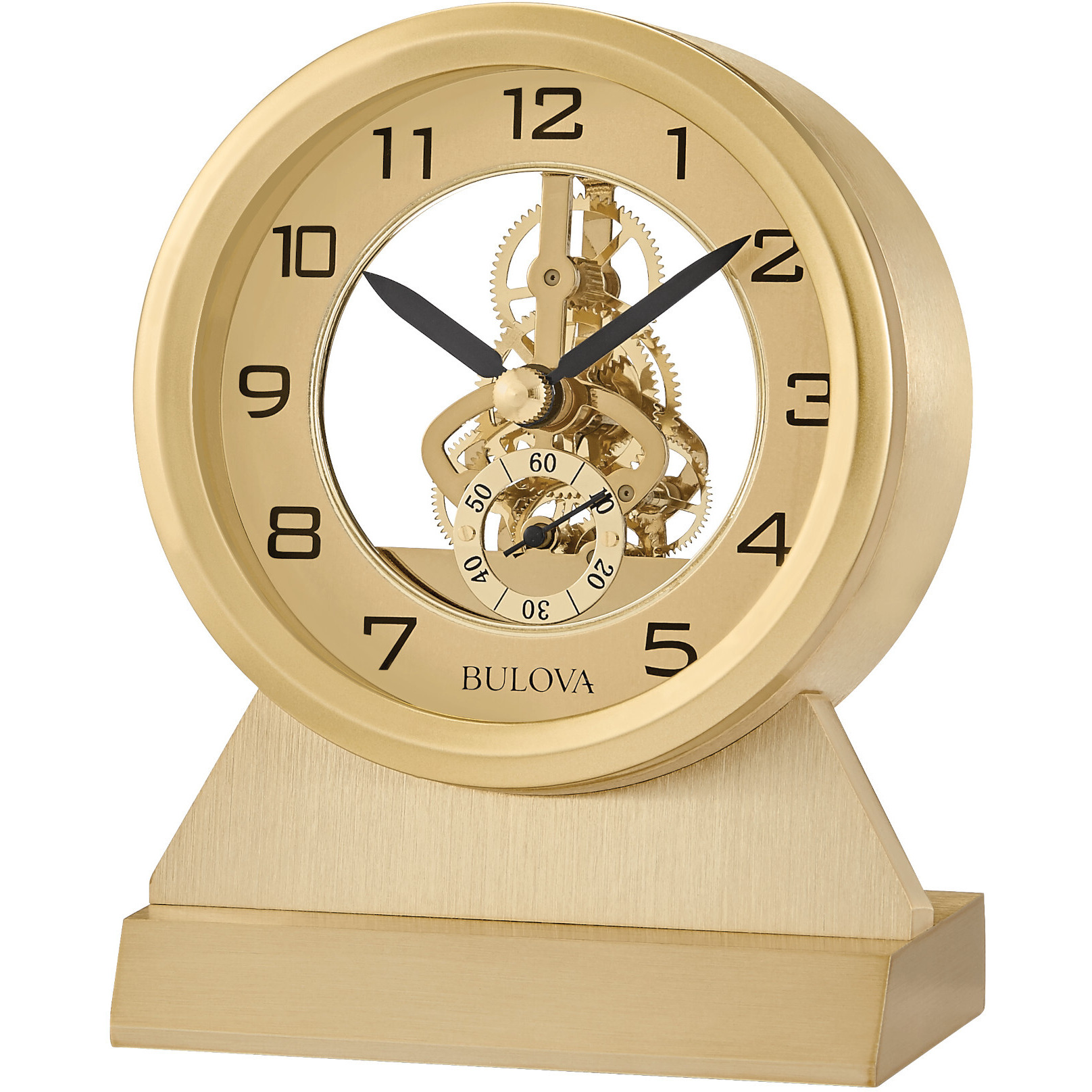 Bulova B1710 The Golden Eye Clock