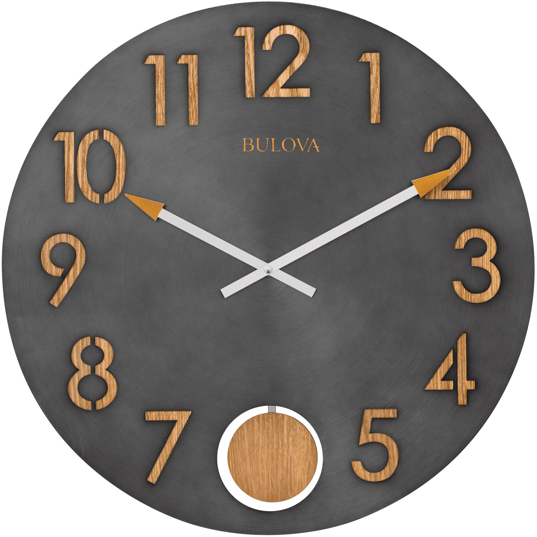 Bulova C 4119 Flatiron Clock