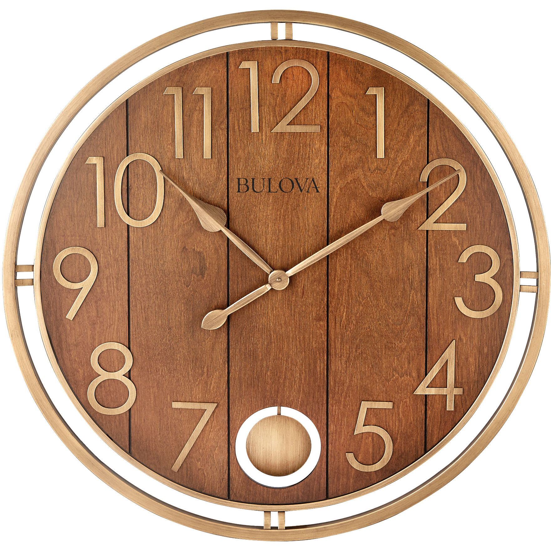 Bulova C4806 The Panel Time Clock