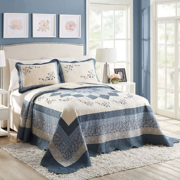 CHARLOTTE KG BEDSPREAD 120X118