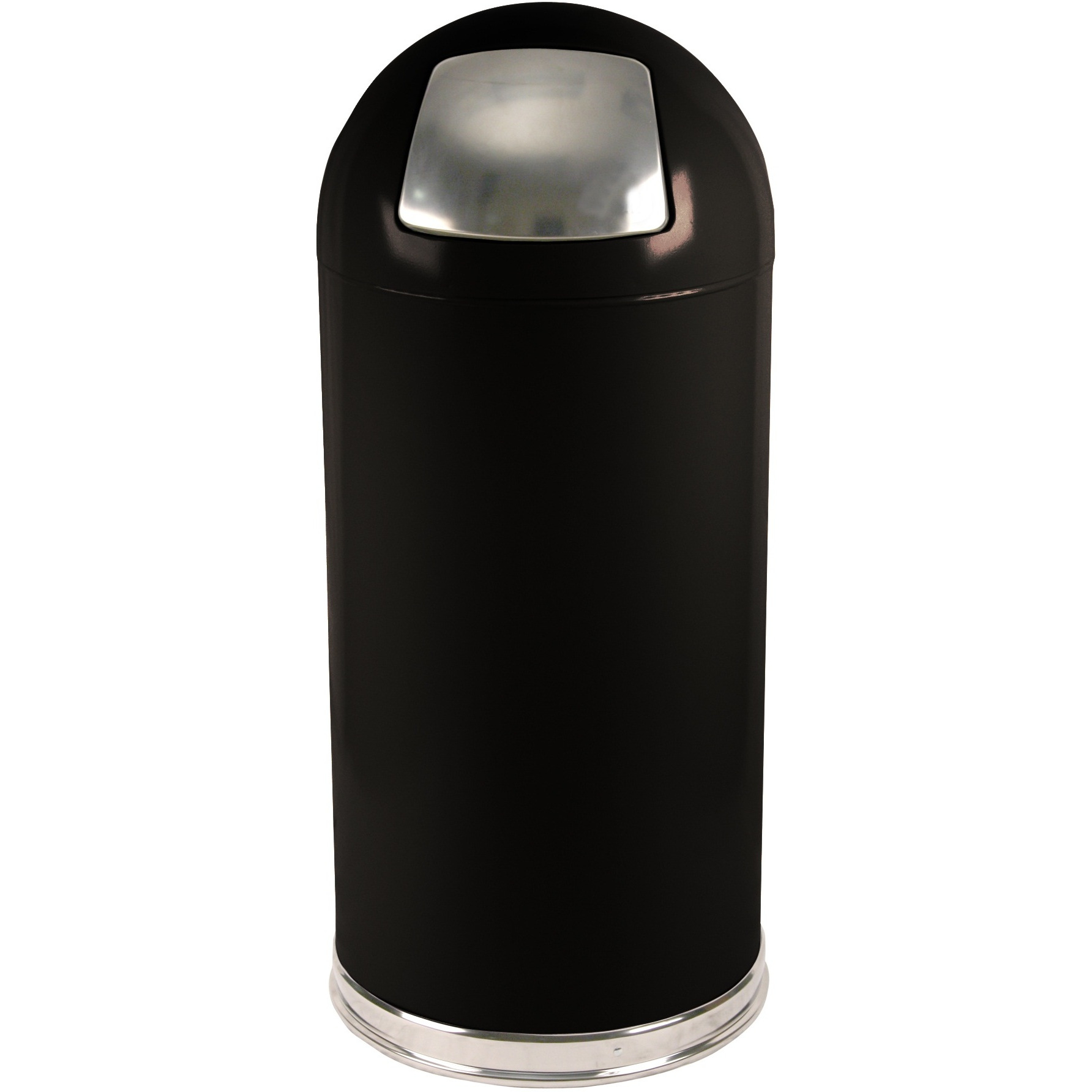 15DTBK-VV Ergode Dometop - Timeless Design, Odor Control, Durable Steel Shell, Galvanized Liner, Powder Coat Finish. Perfect for Hospitality, Healthcare, Offices, and Restaurants.