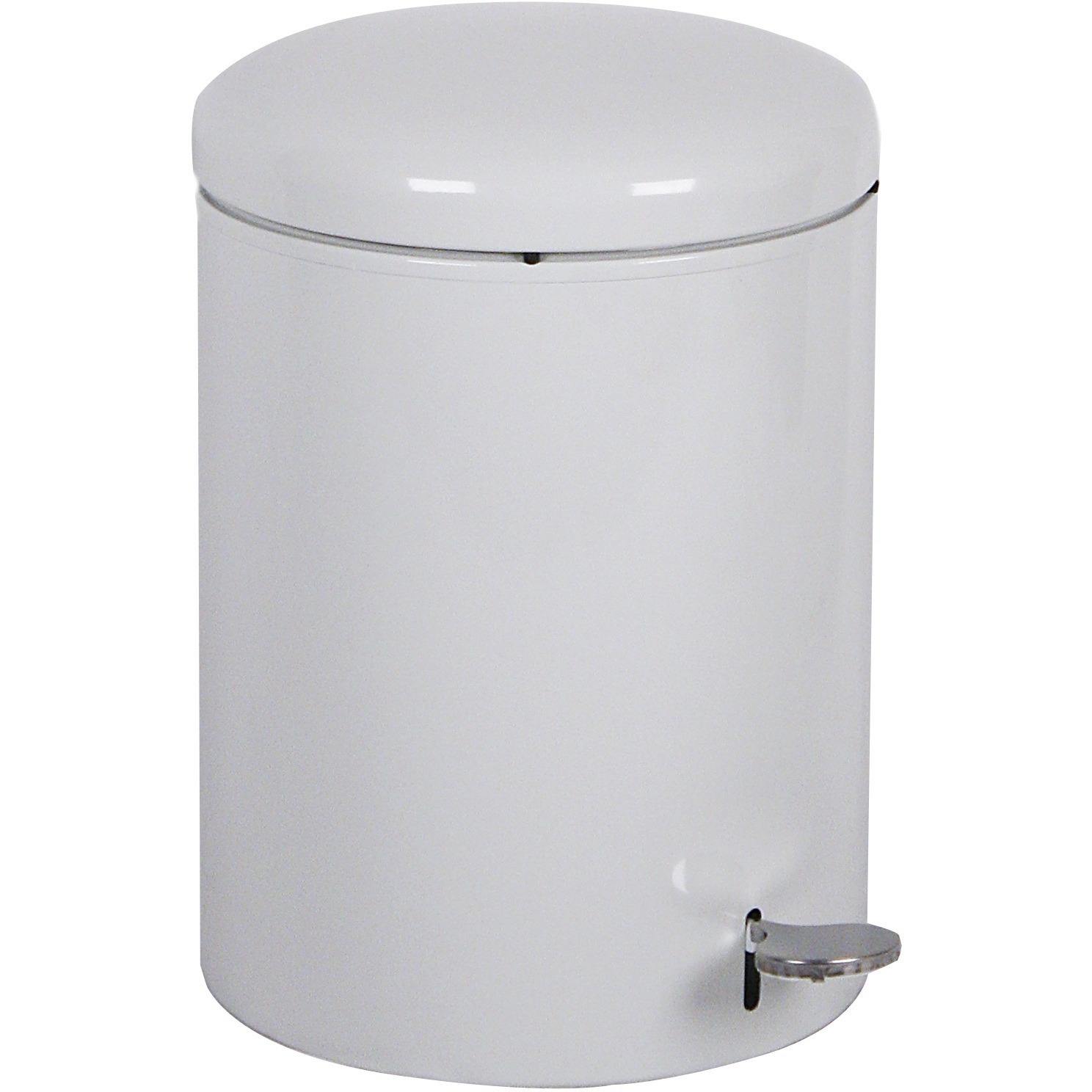 2240WH-VV Ergode Step-on Receptacle - Hands-Free, Sanitary Disposal for Healthcare Facilities - Galvanized Liner, Steel Construction for Durability