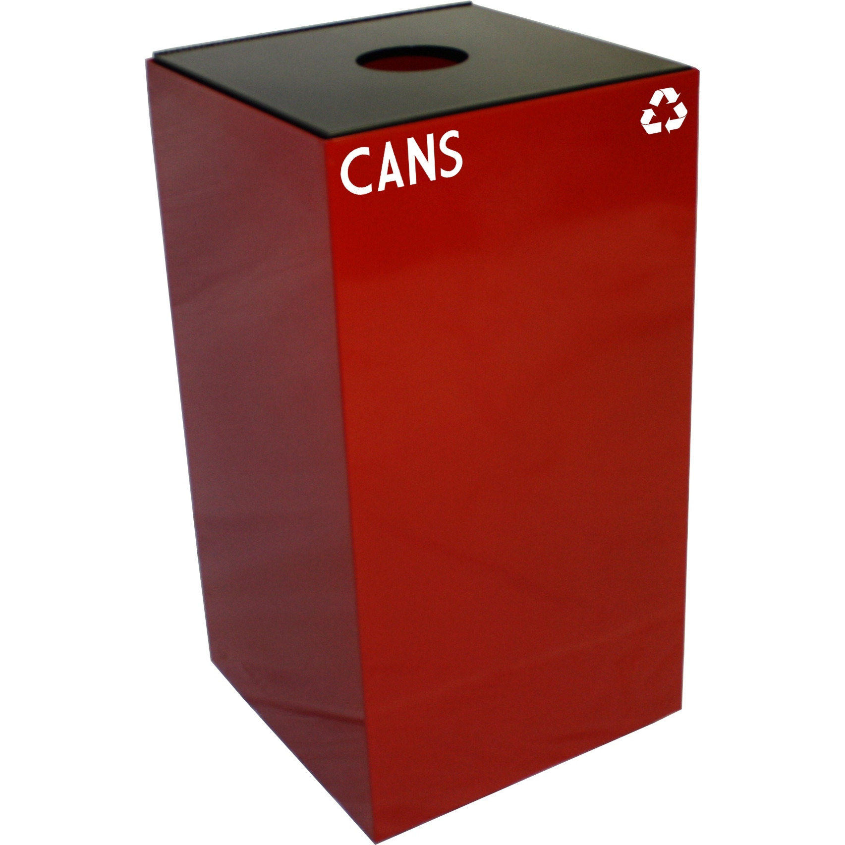 28GC01-SC-VV Ergode Recycling Containers - Compact, Space Efficient, Durable Steel, Customizable Sizes, Colors, Lid Options