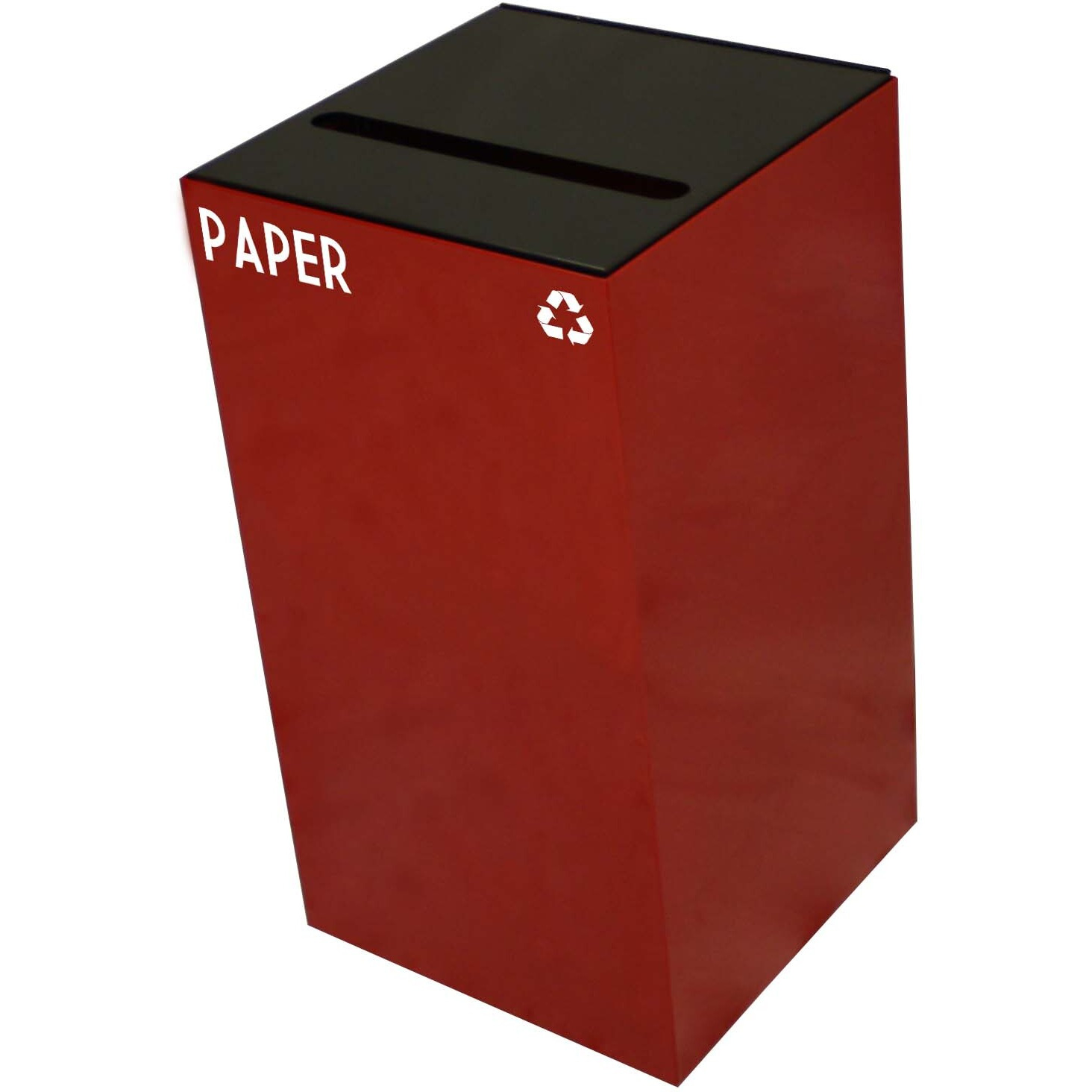 28GC02-SC-VV Ergode Recycling Containers - Compact, Space Efficient, Durable Steel, Customizable Sizes, Colors, Lid Options