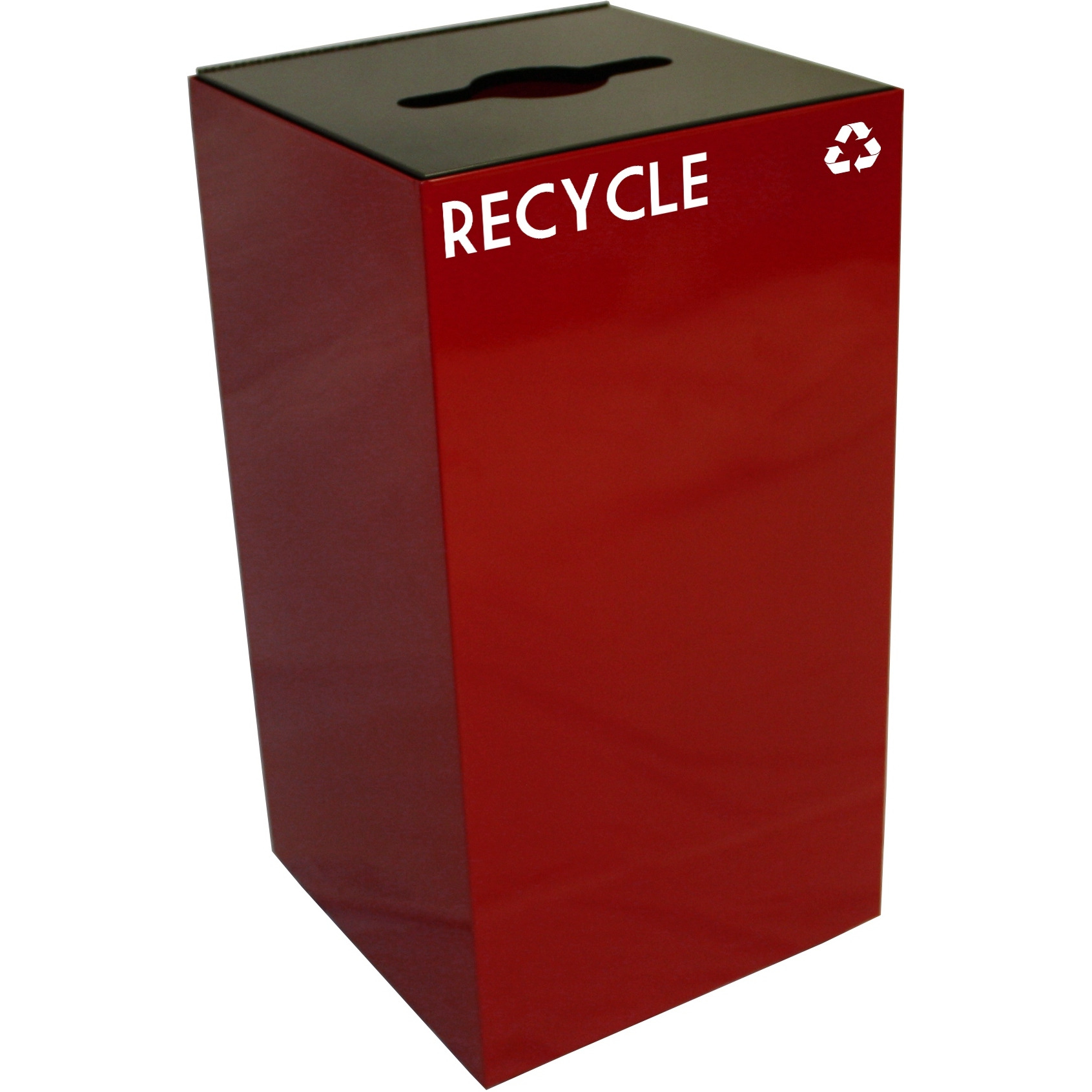 28GC04-SC-VV Ergode Recycling Containers - Compact, Space Efficient, Customizable Sizes, Colors, and Lids - Durable Steel Construction for Long-Lasting Use