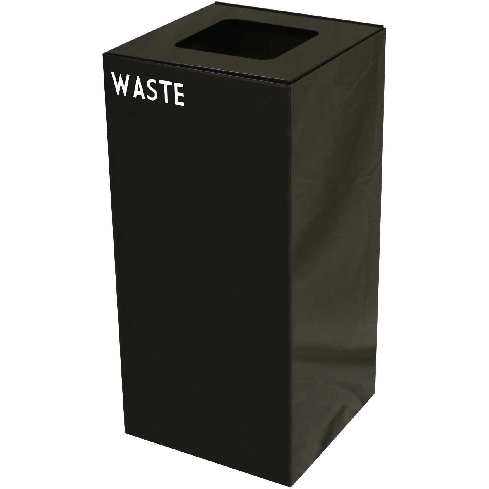 32GC03-CB-VV Ergode Recycling Containers - Compact, Space Efficient, Customizable Sizes, Colors, and Lid Options, Durable Steel Construction