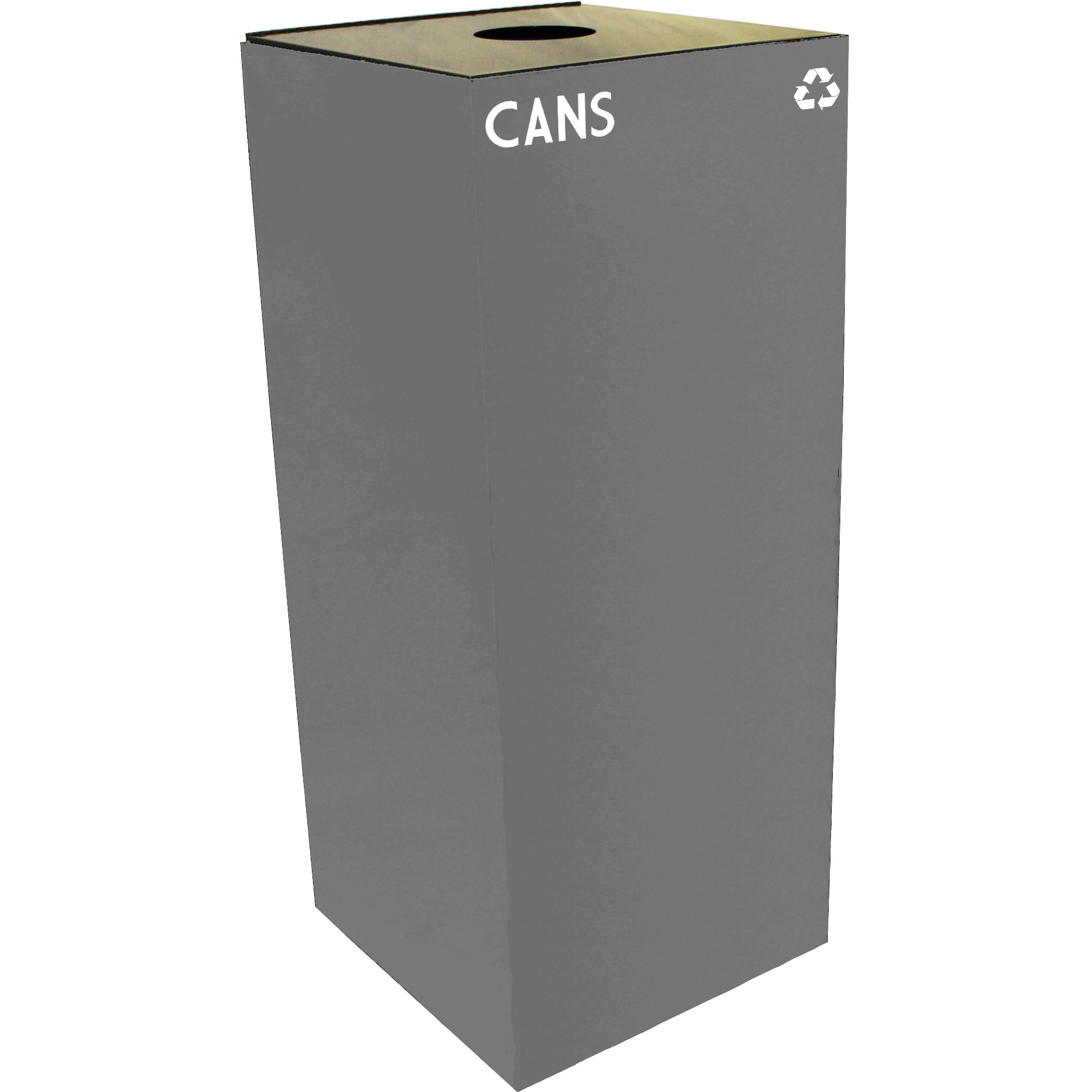 36GC01-SL-VV Ergode Recycling Containers - Compact, Space Efficient, Steel Construction, Customizable Sizes, Colors, and Lid Options