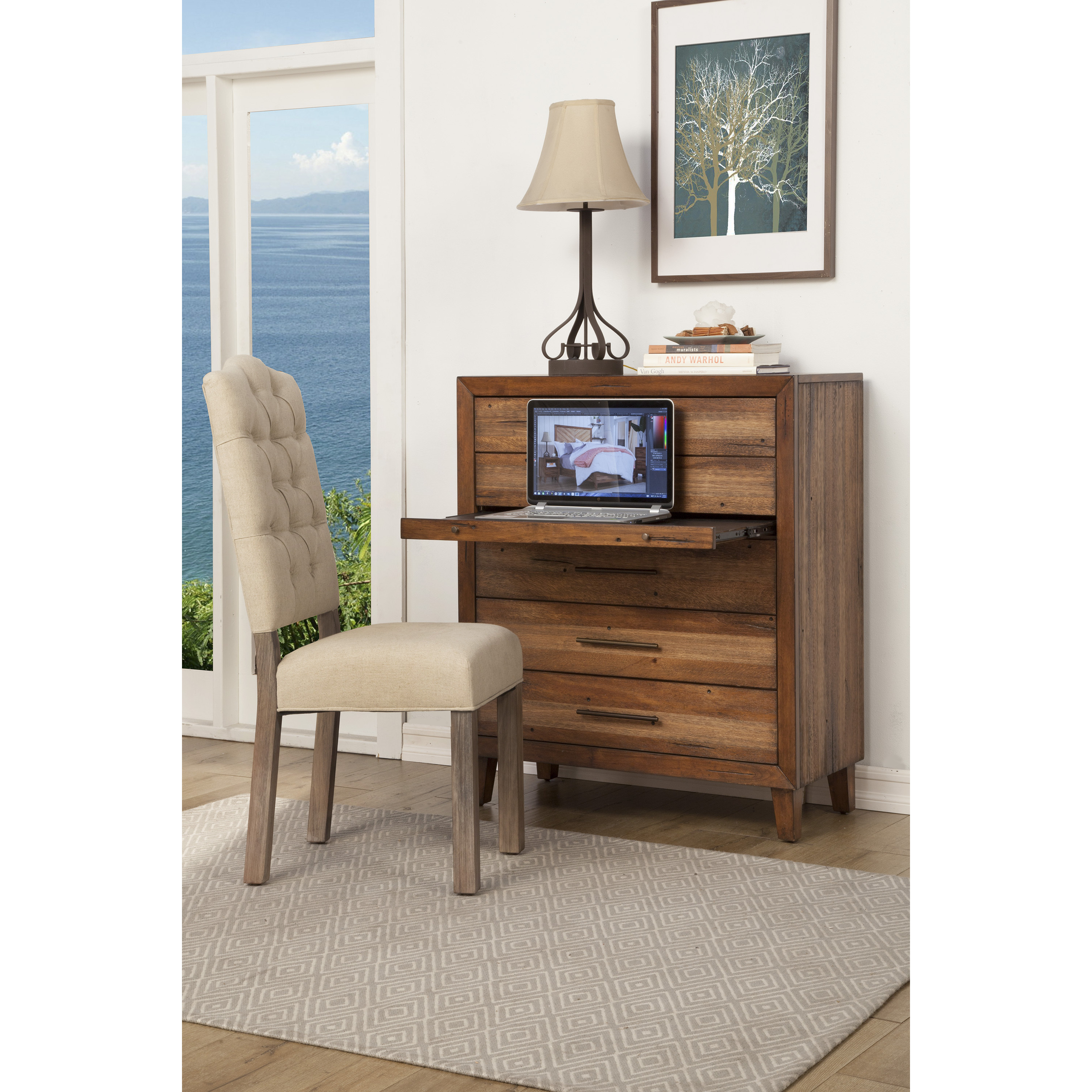 Trinidad 5 Drawer Multifunction Chest