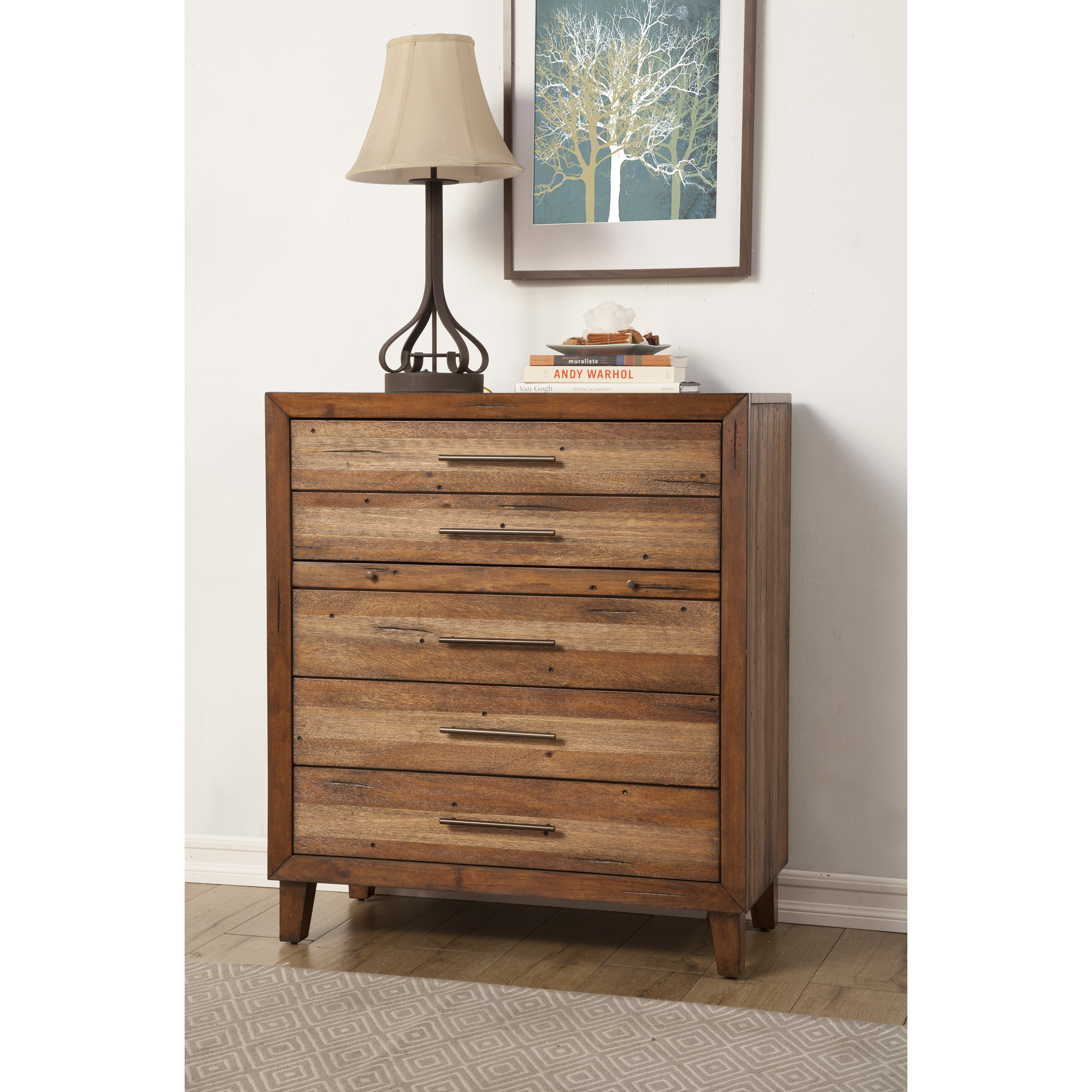 Trinidad 5 Drawer Multifunction Chest