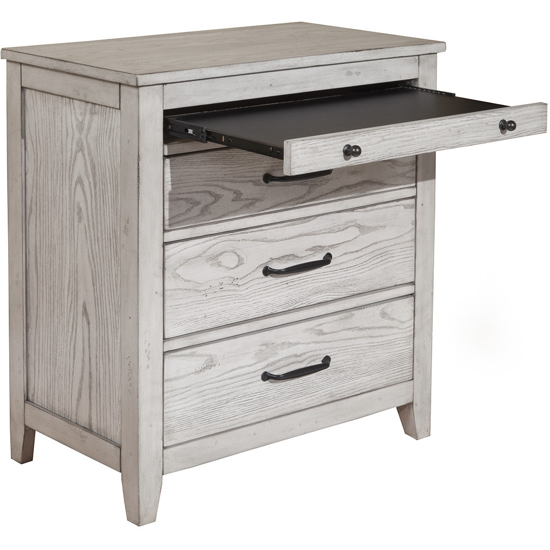 Aria 3 Drawer Nightstand
