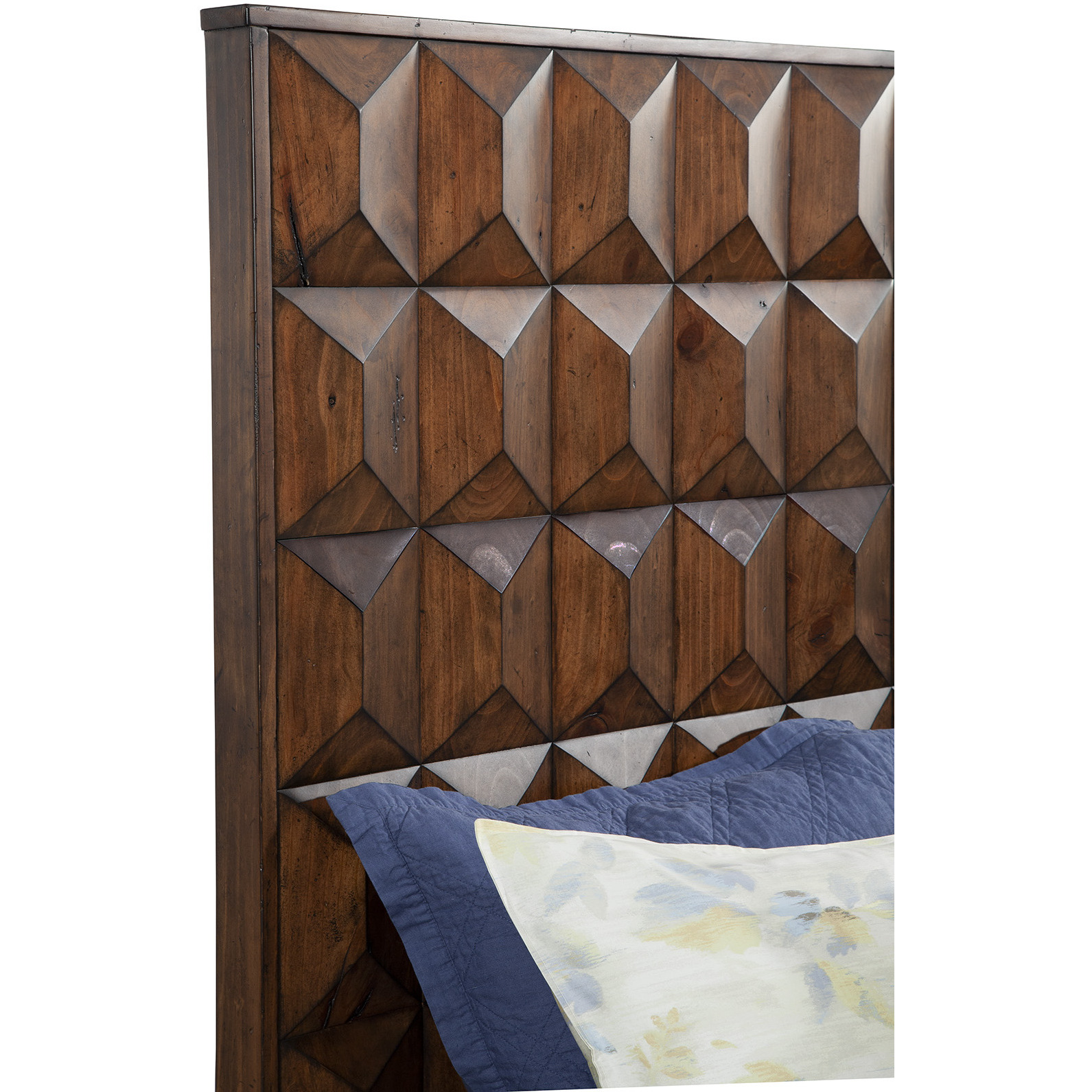 Trig Queen Panel Bed