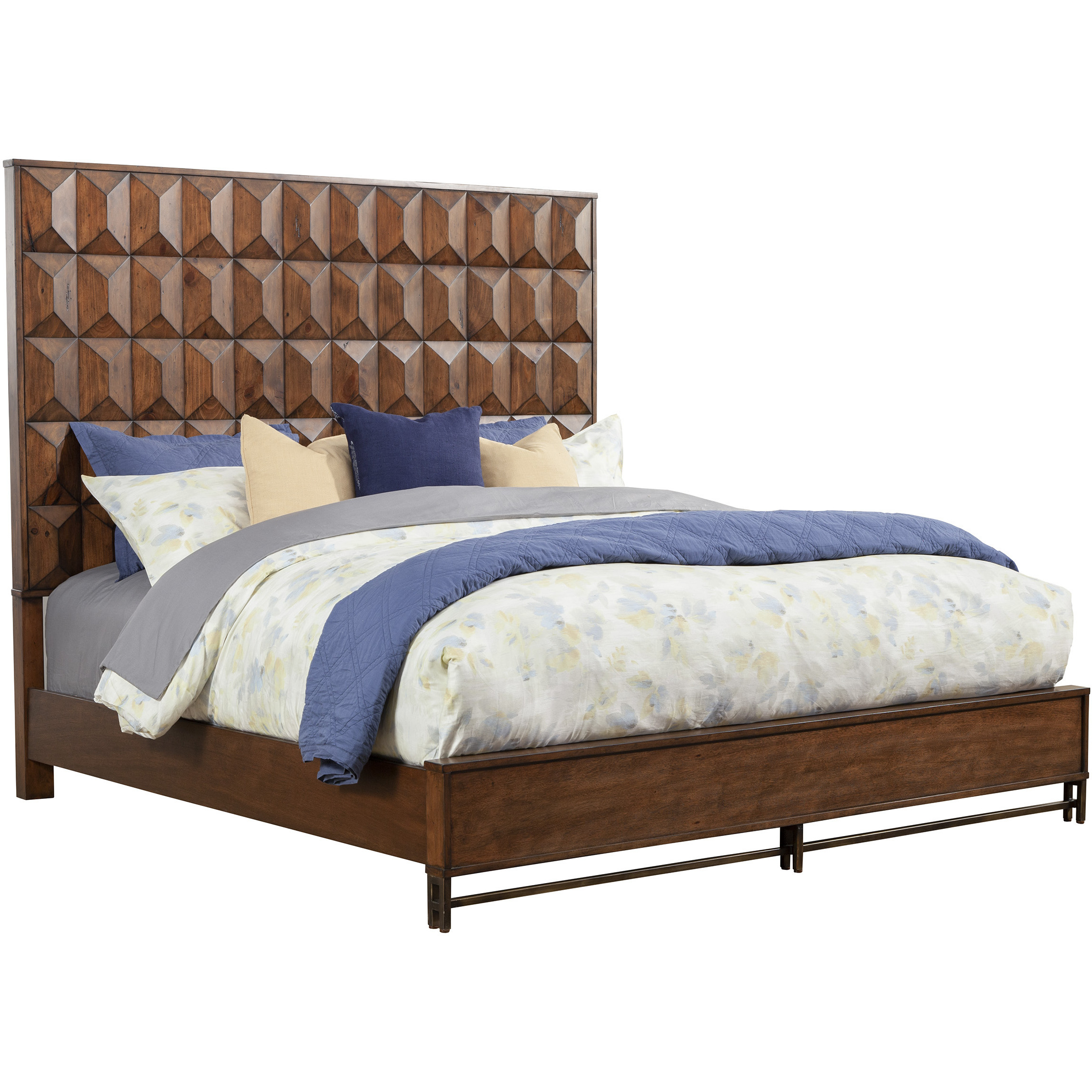 Trig Queen Panel Bed