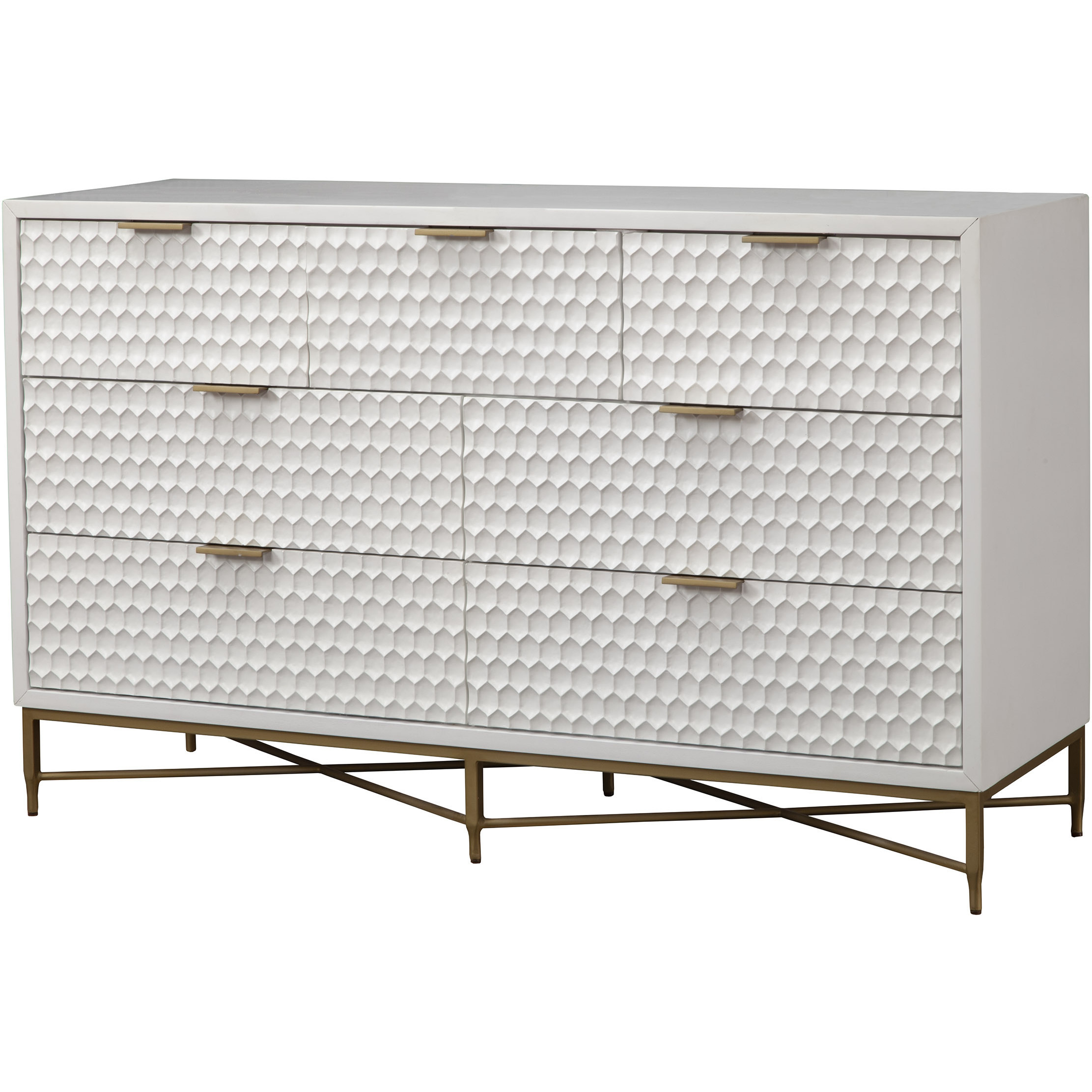 White Pearl Dresser