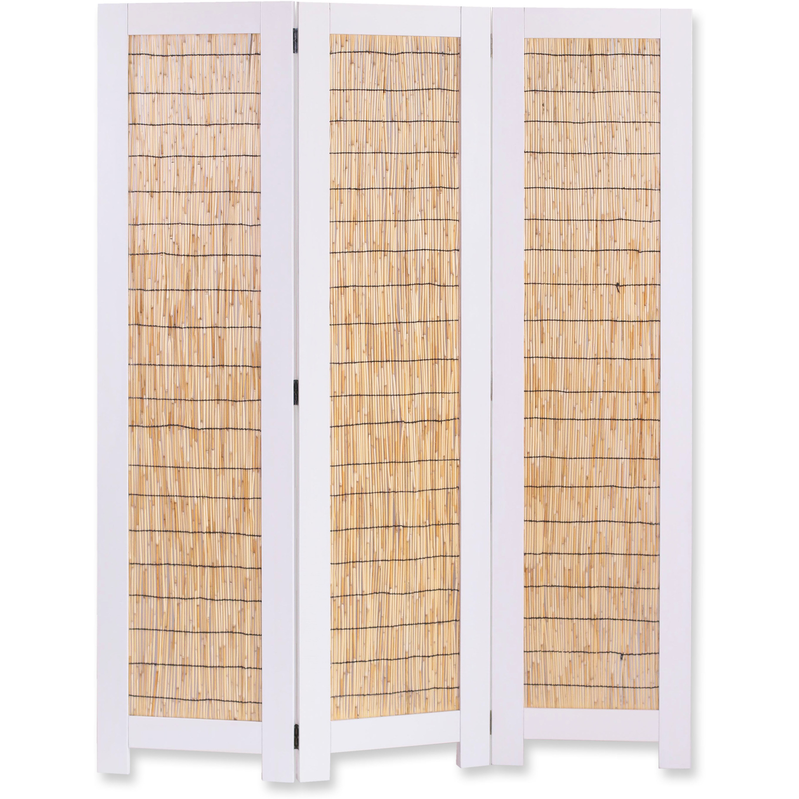 Screen Gems White Wicker Screen SG-324