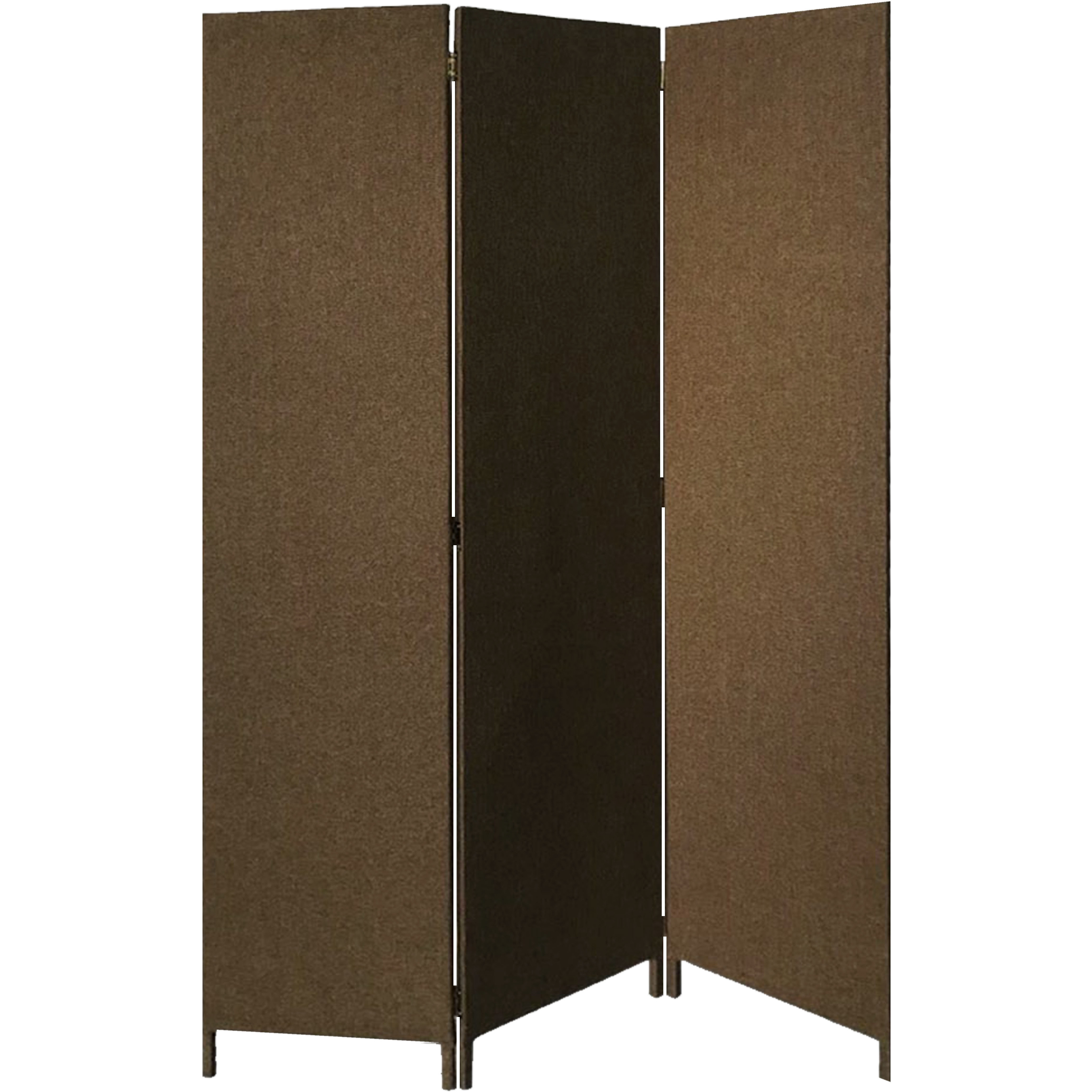Screen Gems 3 Panel Fabric Soho Screen SG-360 Brown