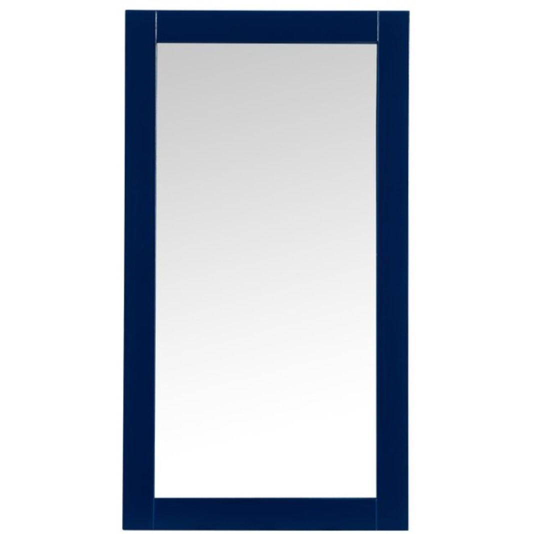 Aqua vanity mirror 18x32 inch in blue