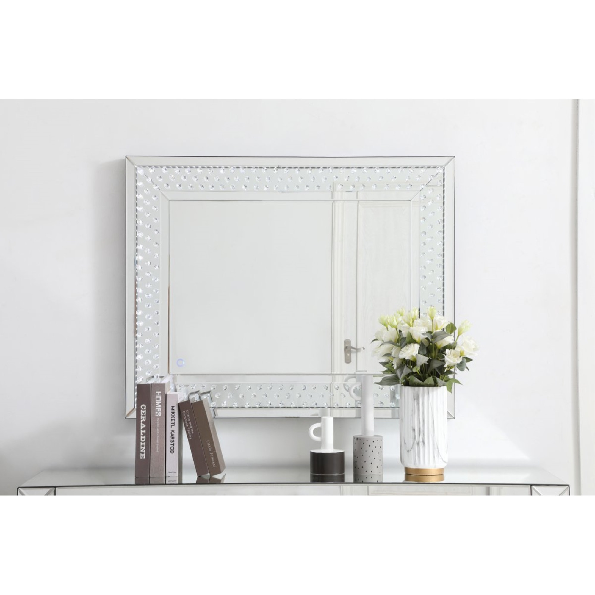 Raiden 32 x 40 inch led crystal mirror