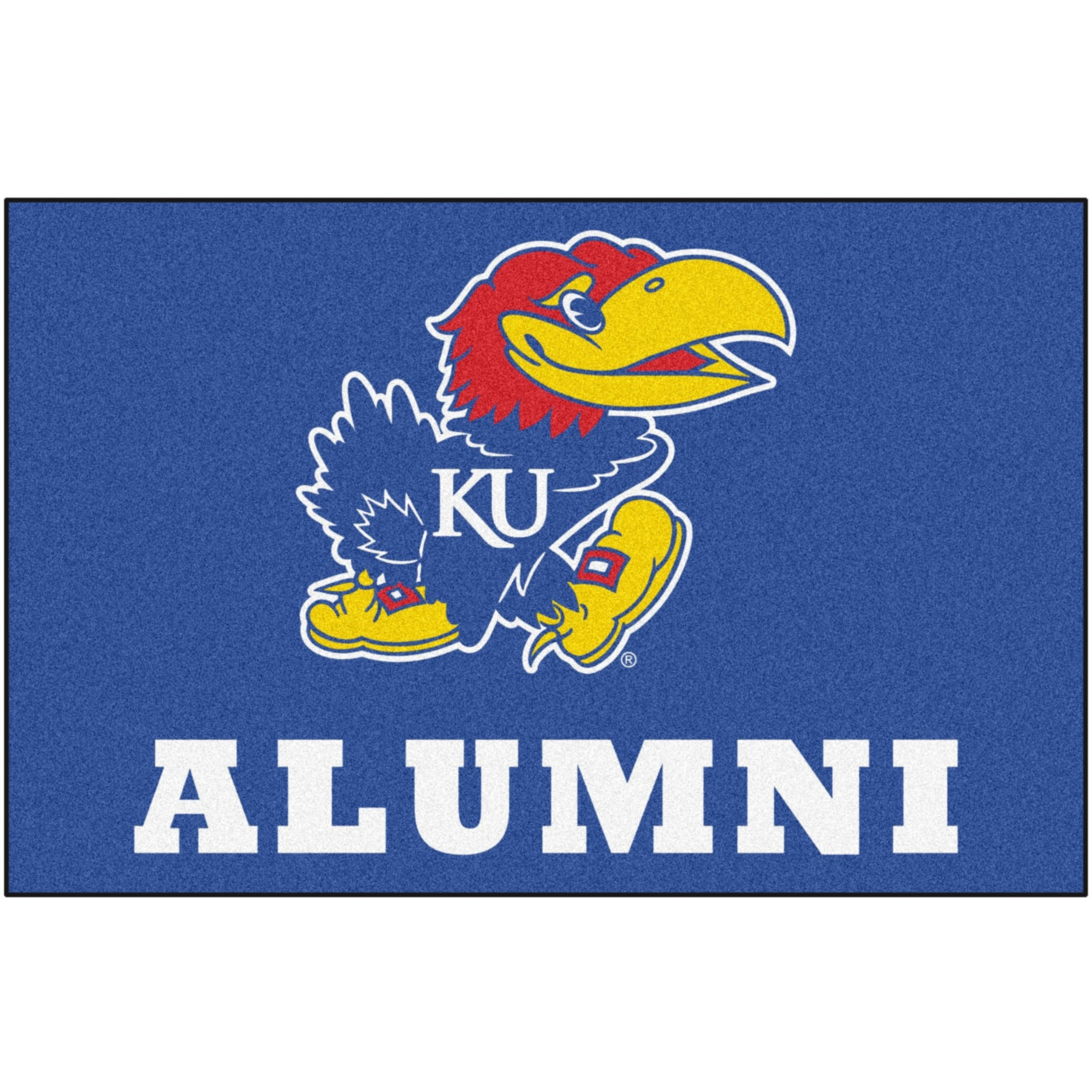 Fanmats, University of Kansas Starter Mat - Alumni