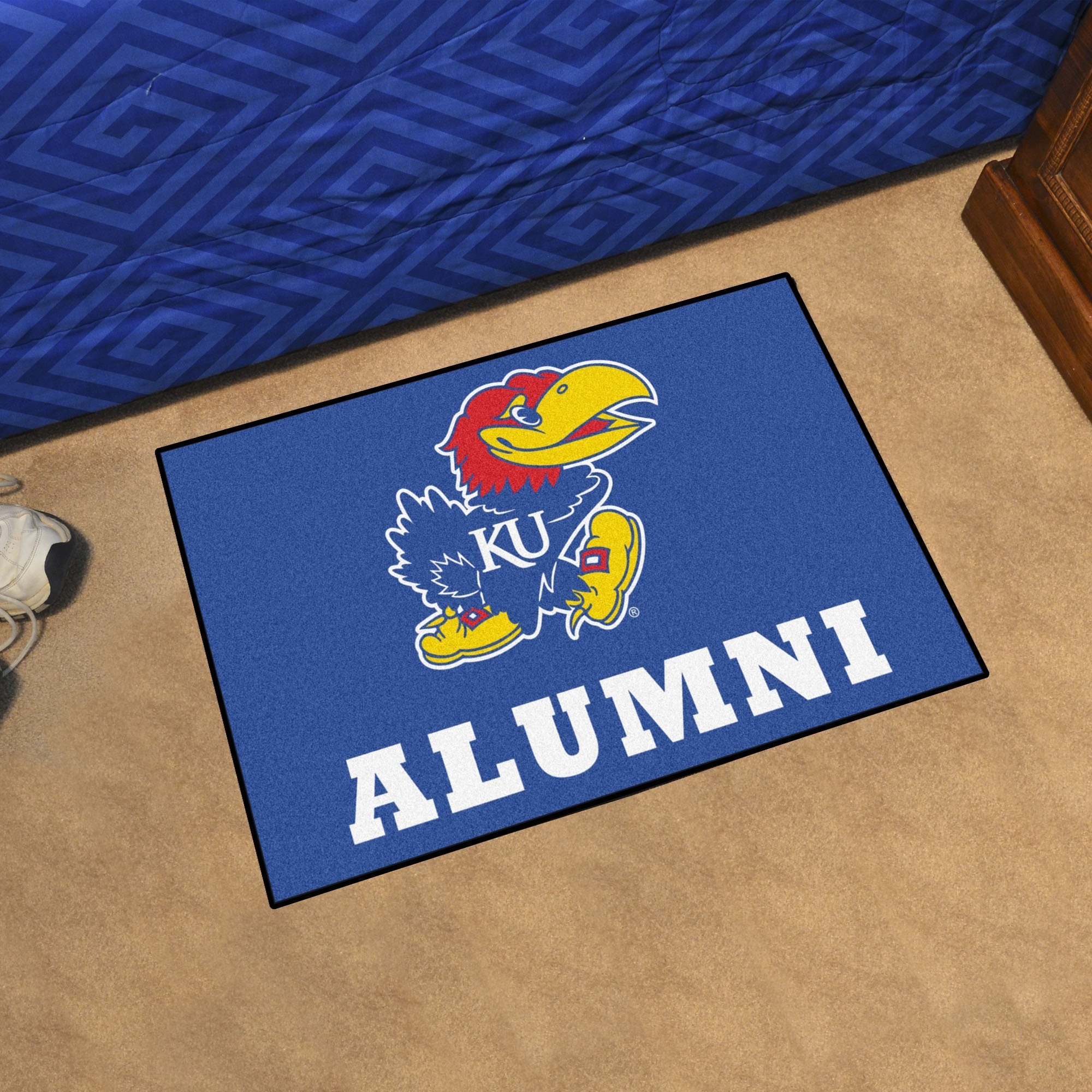 Fanmats, University of Kansas Starter Mat - Alumni