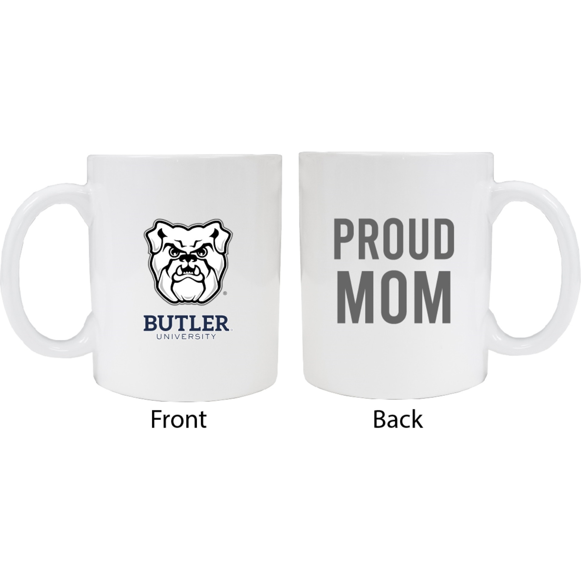 Butler Bulldogs Proud Mom White Ceramic Coffee Mug