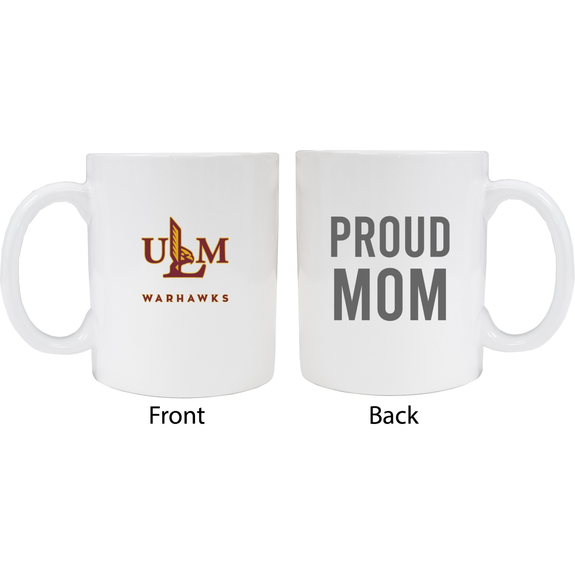 Louisiana Tech Bulldogs Proud Mom White Ceramic Coffee Mug