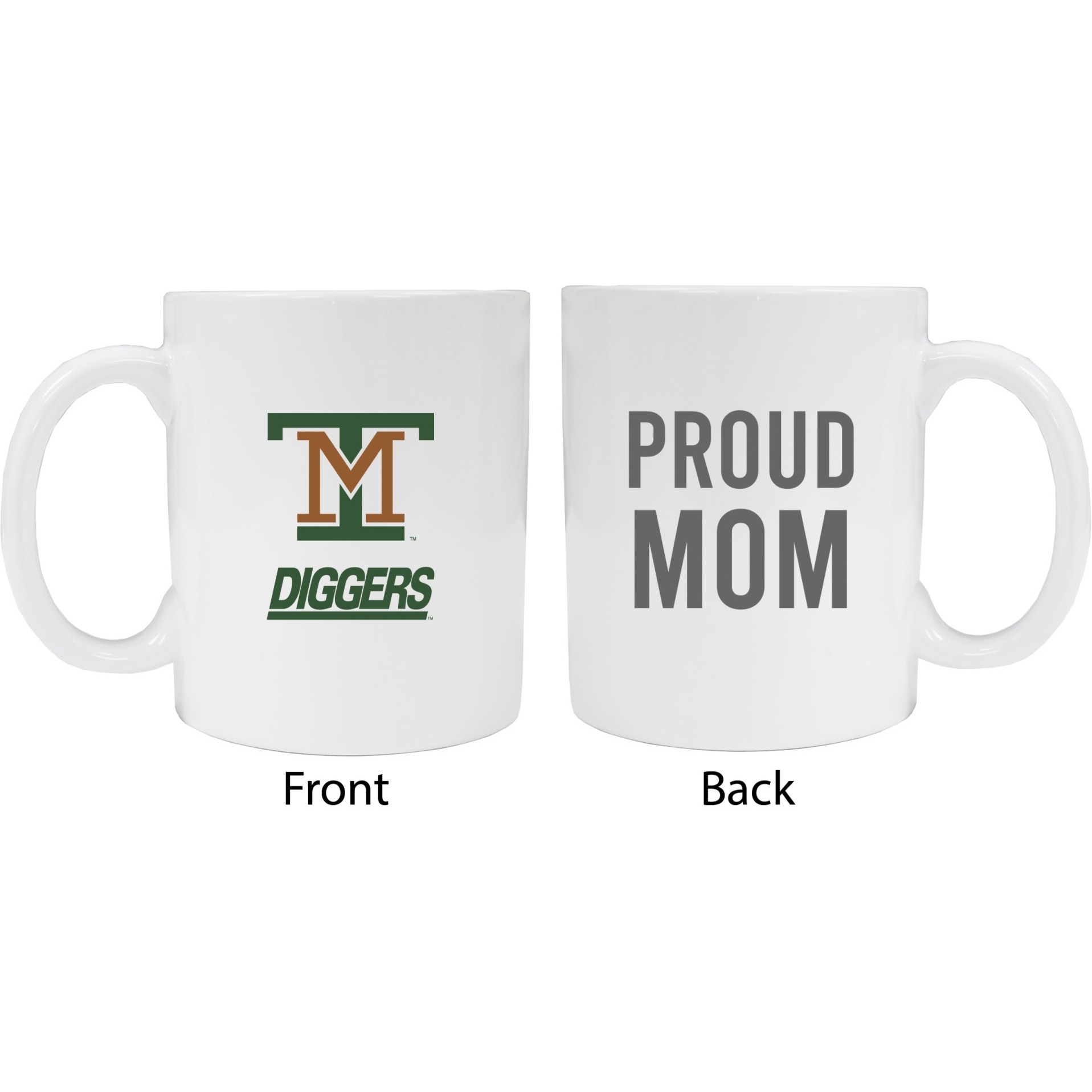 Montana Tech Proud Mom White Ceramic Coffee Mug