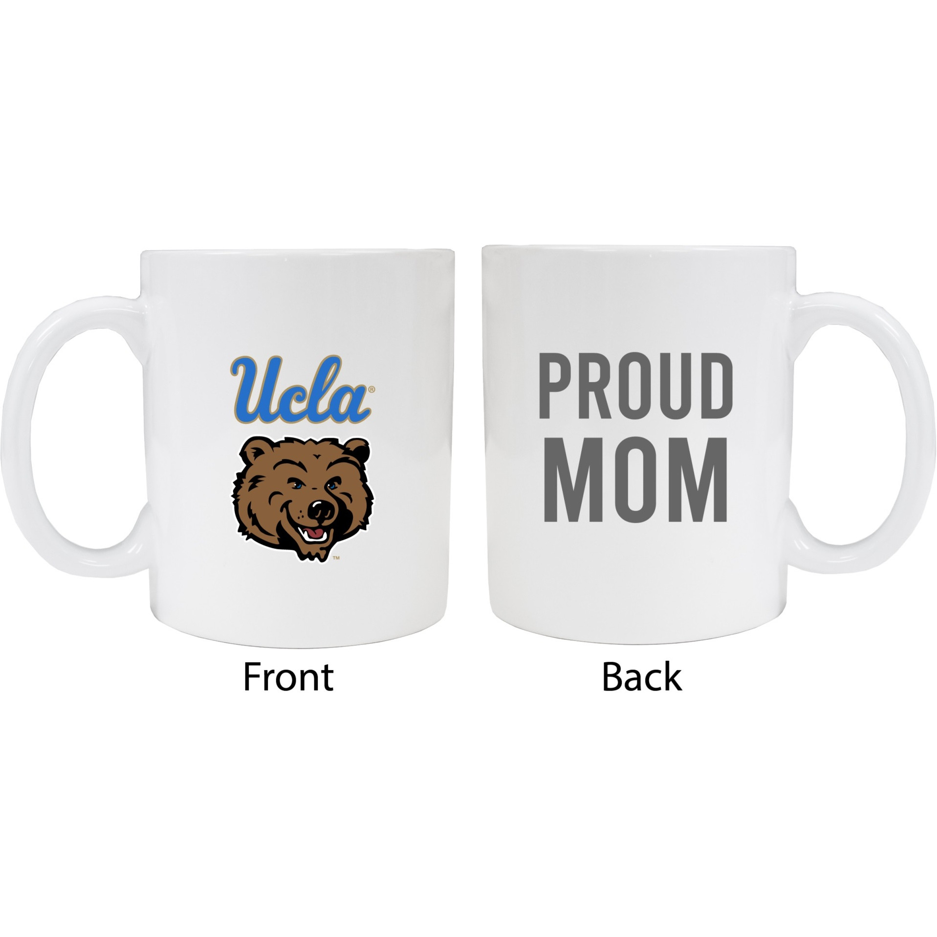 UCLA Bruins Proud Mom White Ceramic Coffee Mug