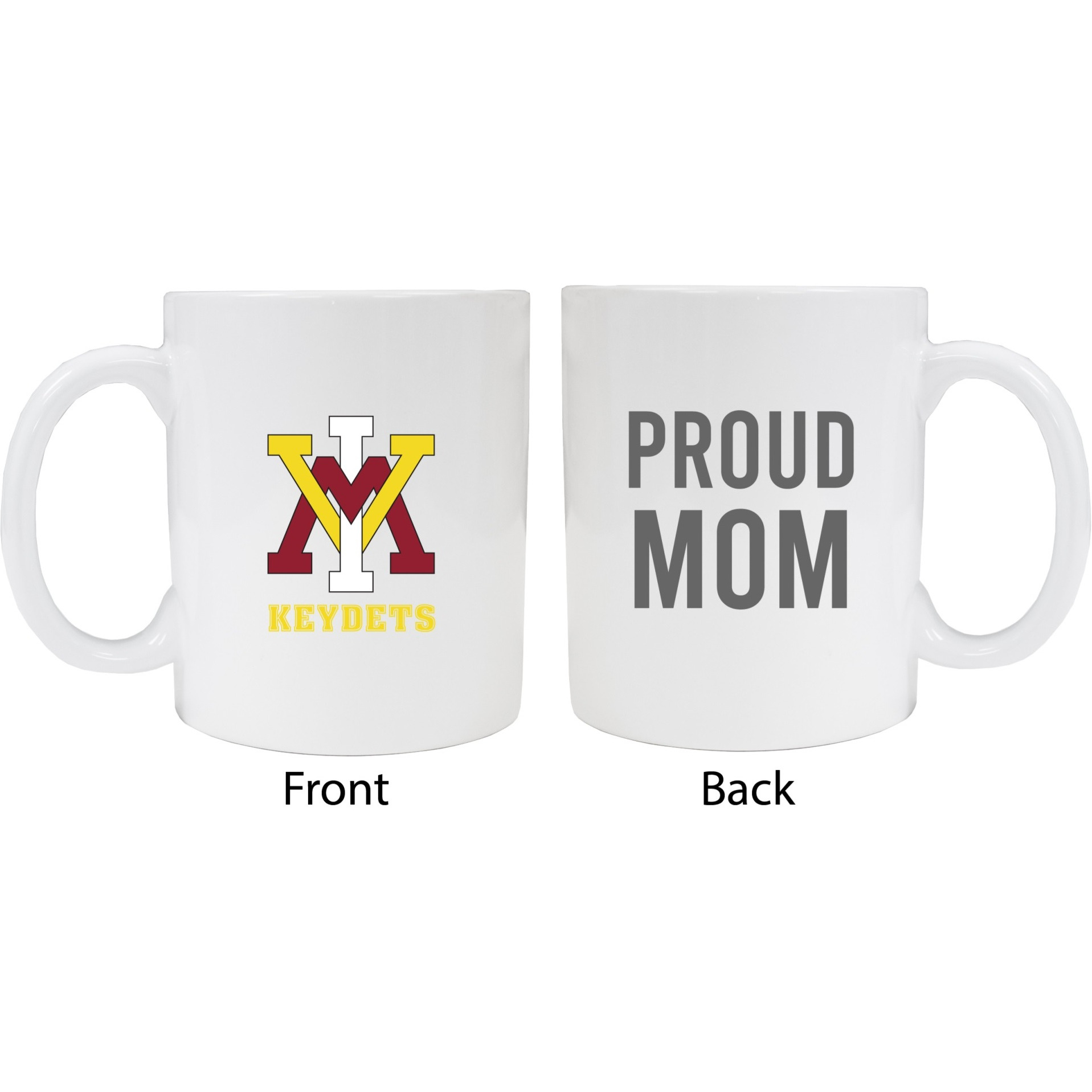 VMI Keydets Proud Mom White Ceramic Coffee Mug