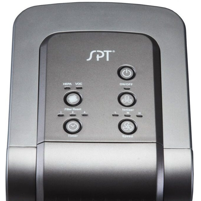 Tower HEPA/VOC Air Cleaner with Ionizer