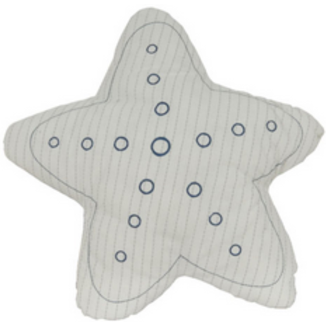 Anne Home - White Star-Shaped Pillow