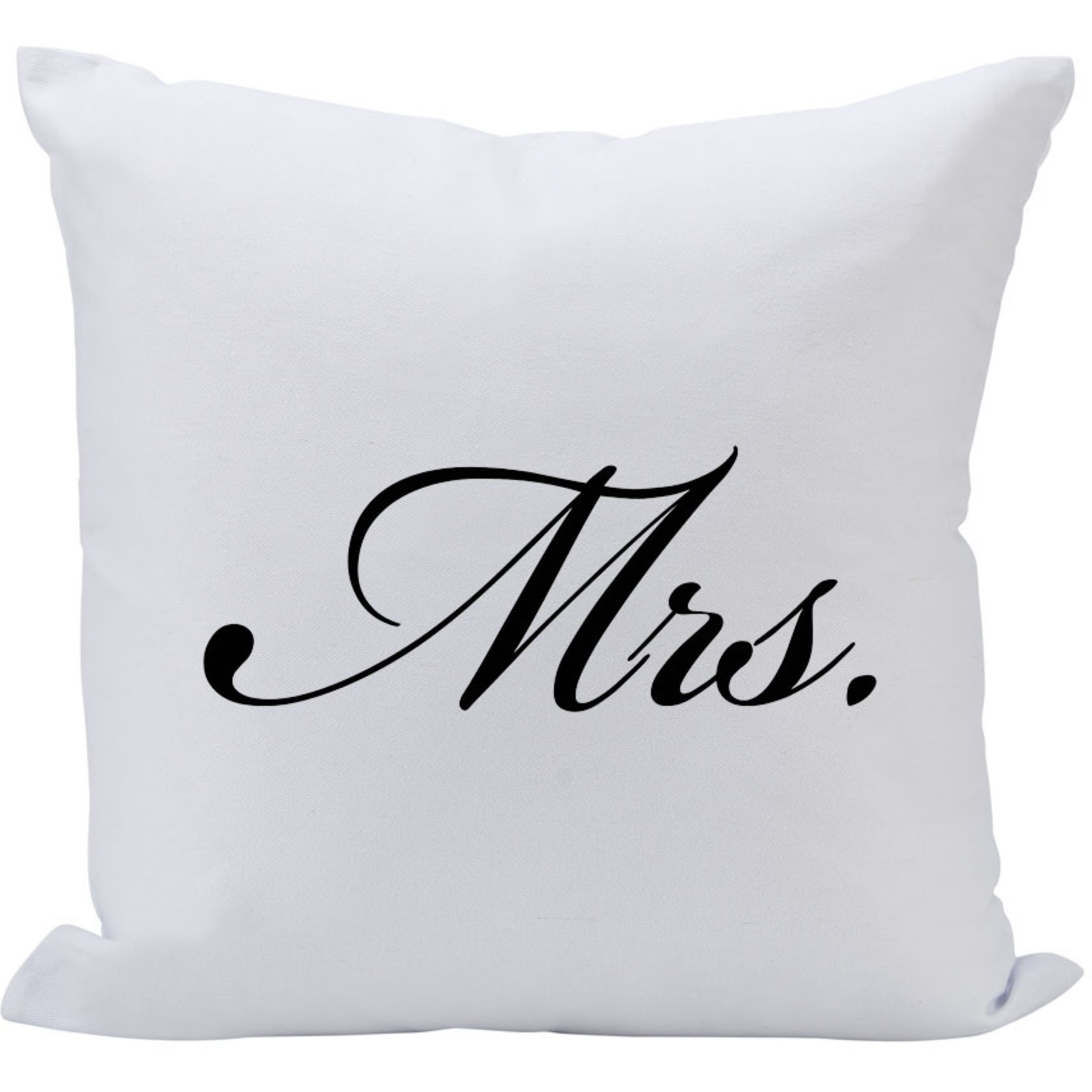 Pillow 16X16 Mrs. (Script)