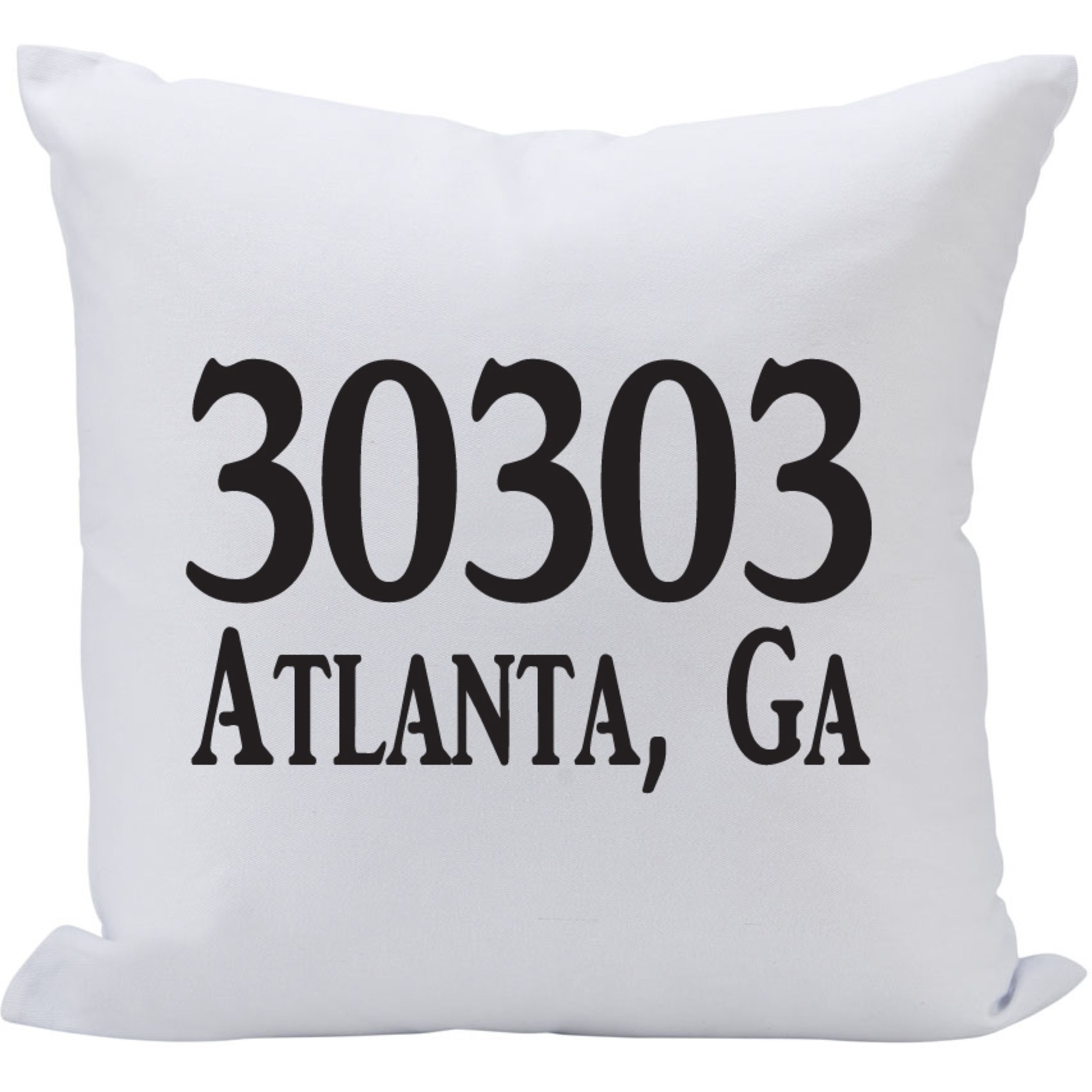 Pillow 16X16 Zip Code (Location)