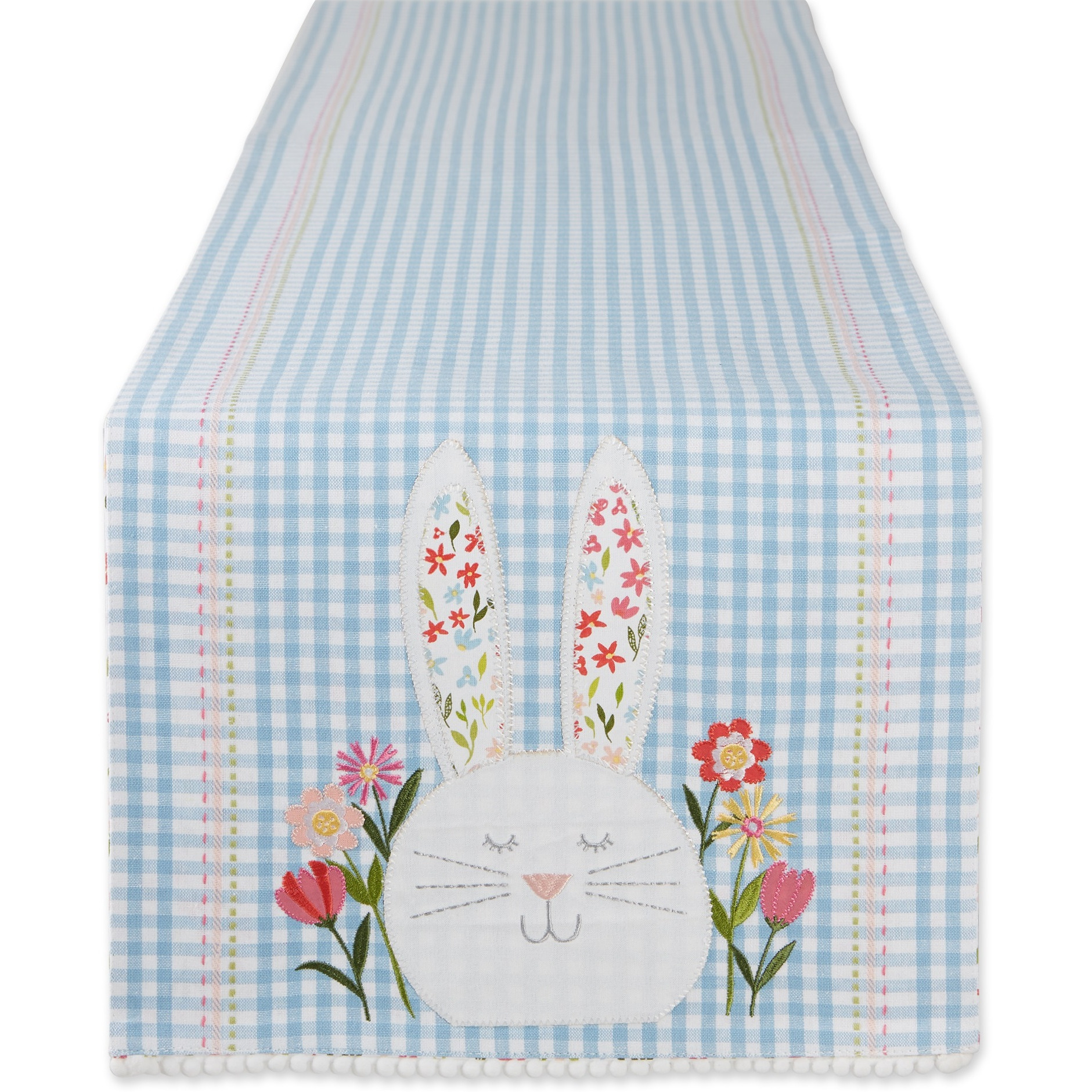DII Happy Bunny Reversible Table Runner