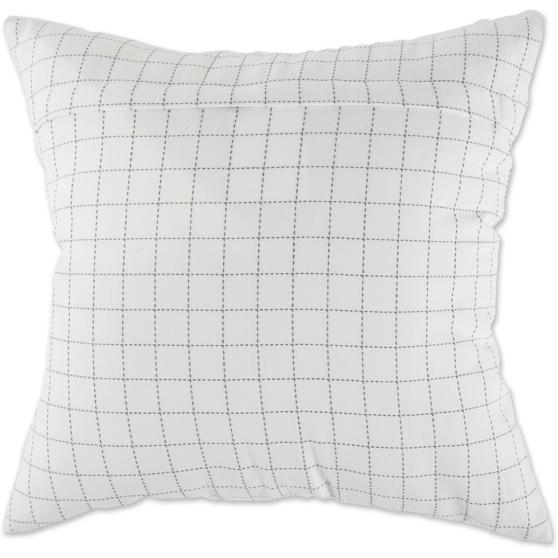 DII Asst Gray Farmhouse Pillow Cover 18x18 inch, 4 Piece